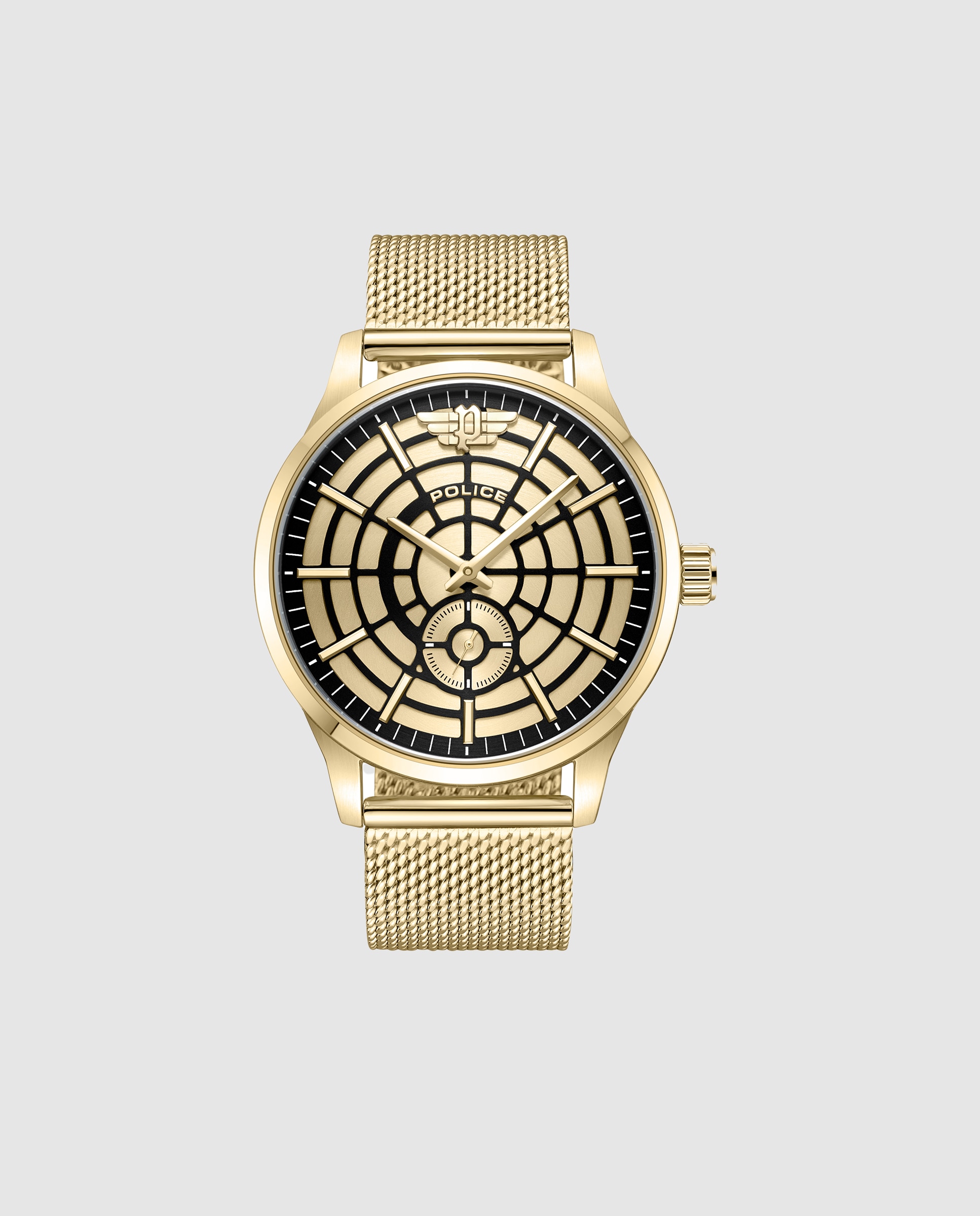 Imagen 0 de Reloj de hombre jet pewjg0005203 de acero y correa dorada Oro