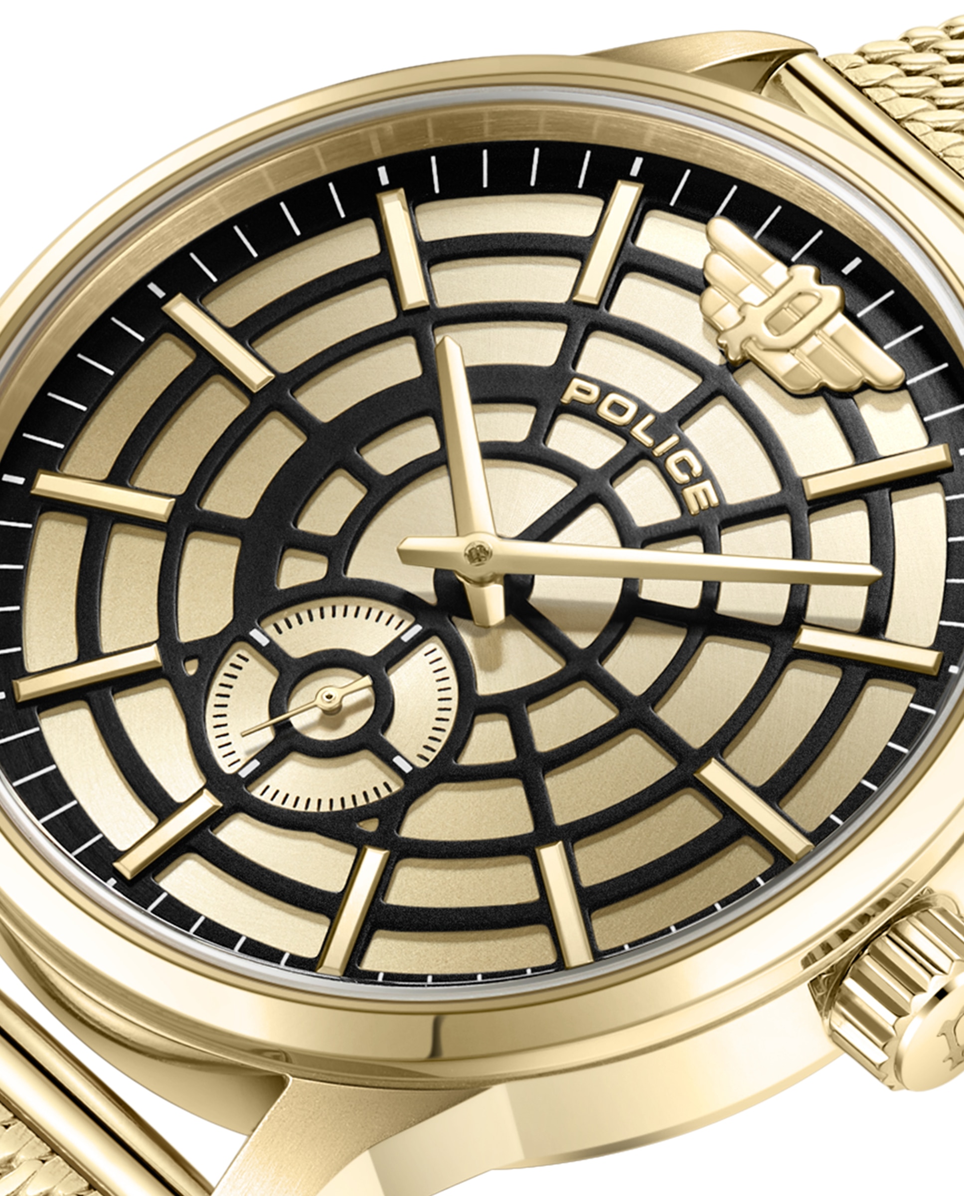 Reloj de hombre jet pewjg0005203 de acero y correa dorada - Oro Oro-3