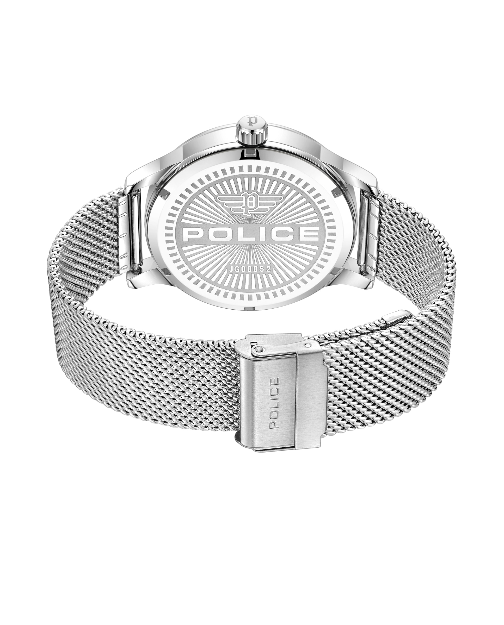 Reloj de hombre jet pewjg0005204 de acero y correa plateada/gris - Plata Plata-4