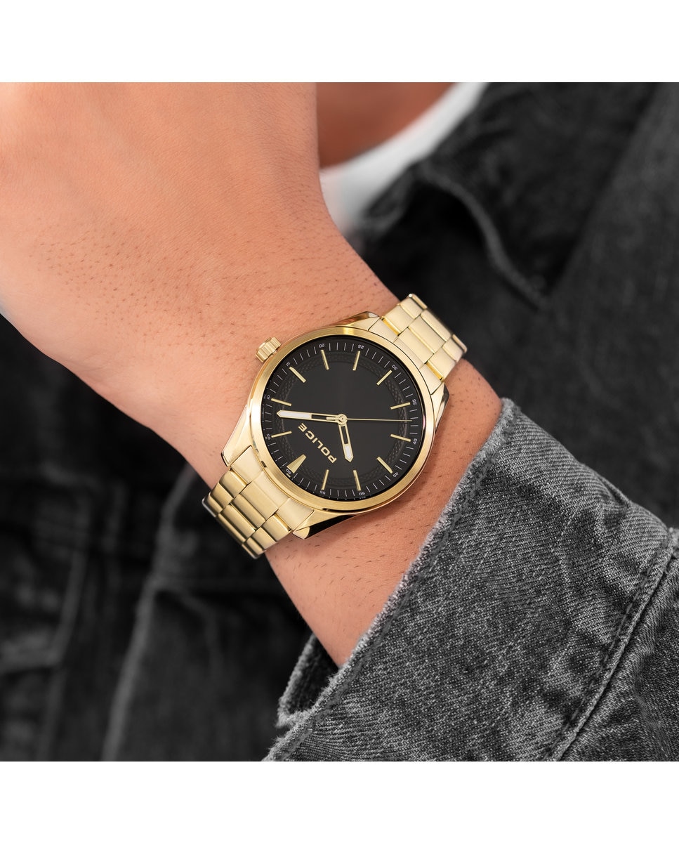 Reloj analógico de hombre grille pewjg0018202 de acero y correa dorada - Oro Oro-5