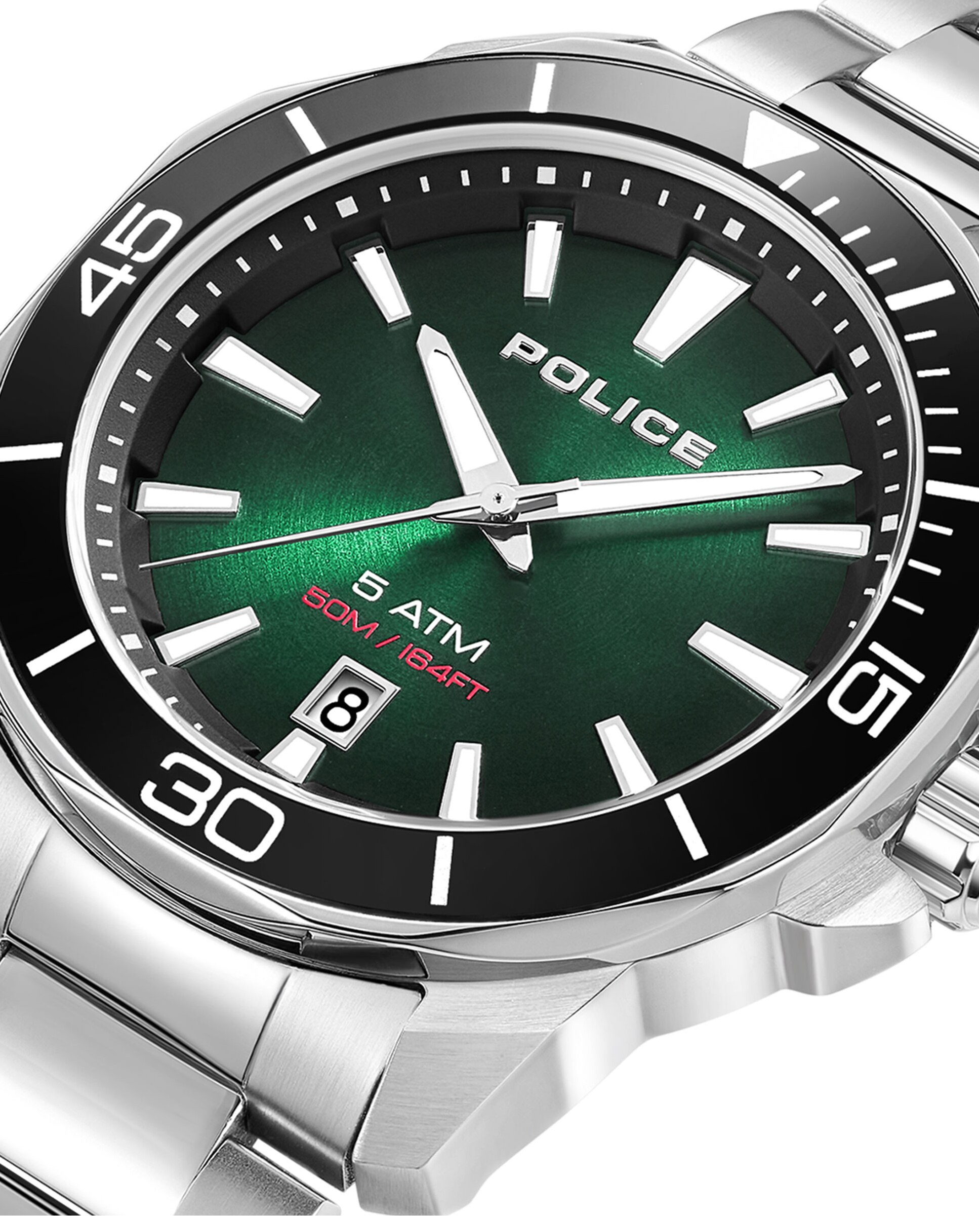 Reloj de hombre thornton pewjh0021401 de acero y correa plateada/gris - Plata Plata-4