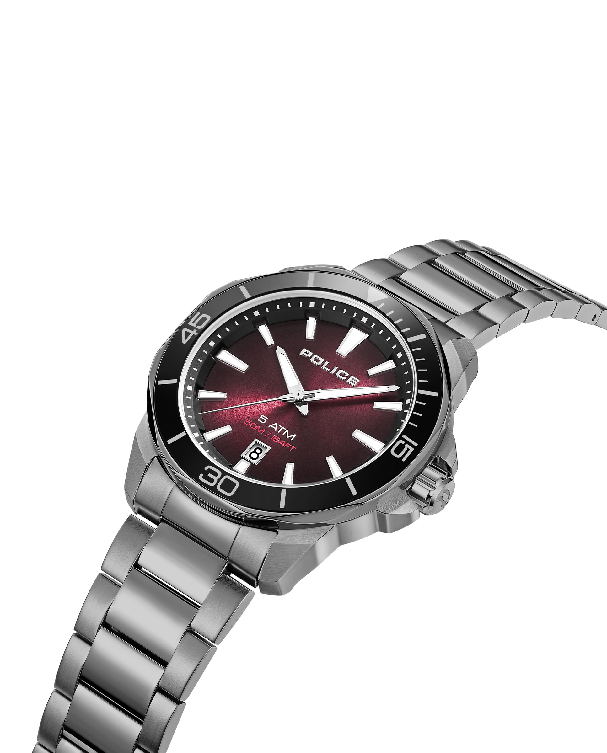 Reloj analógico de hombre thornton pewjh0021403 de acero y correa gris - Plateado Plateado-2