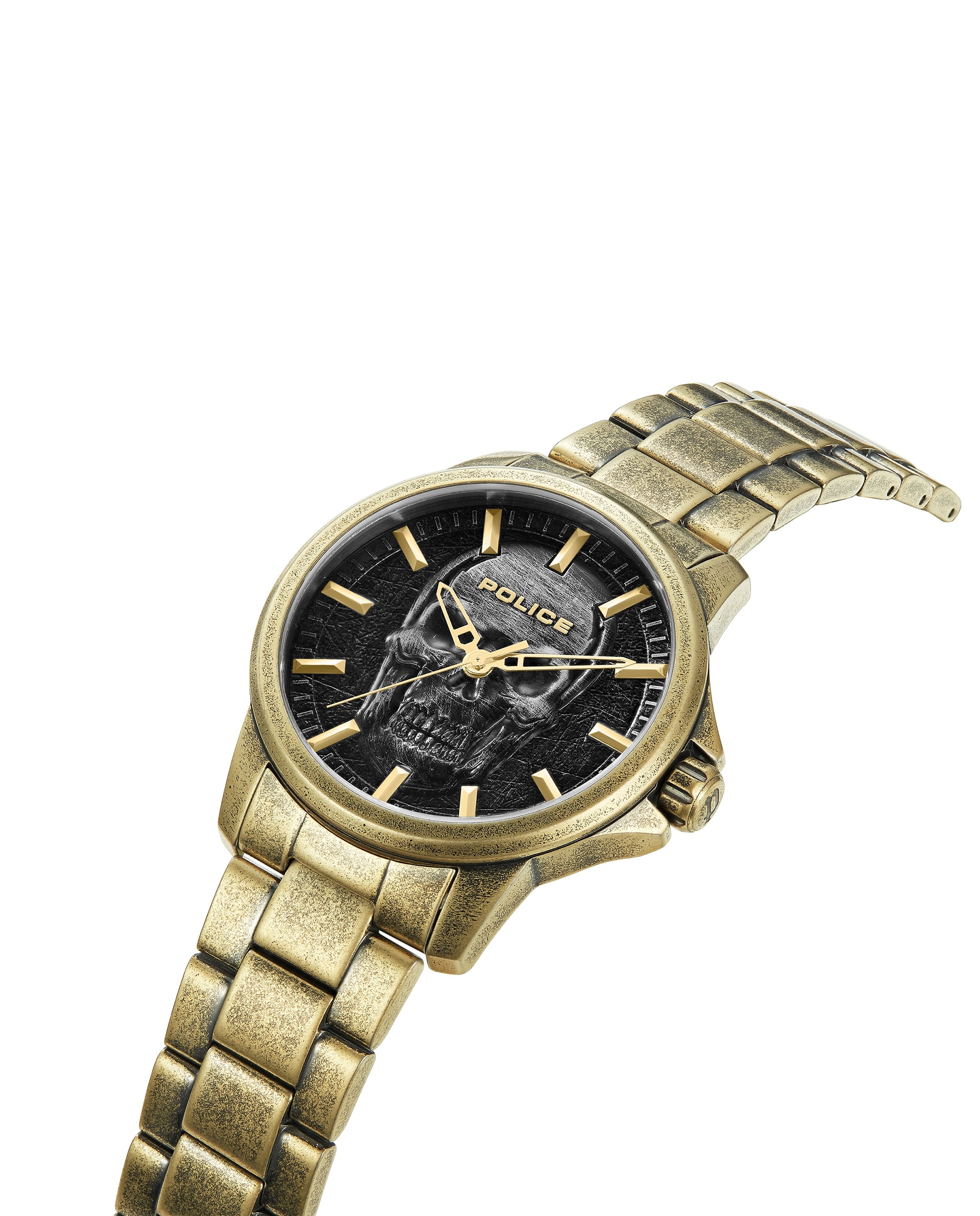 Reloj analógico de hombre mensor pewjg0024401 de acero y correa dorada - Oro Oro-2