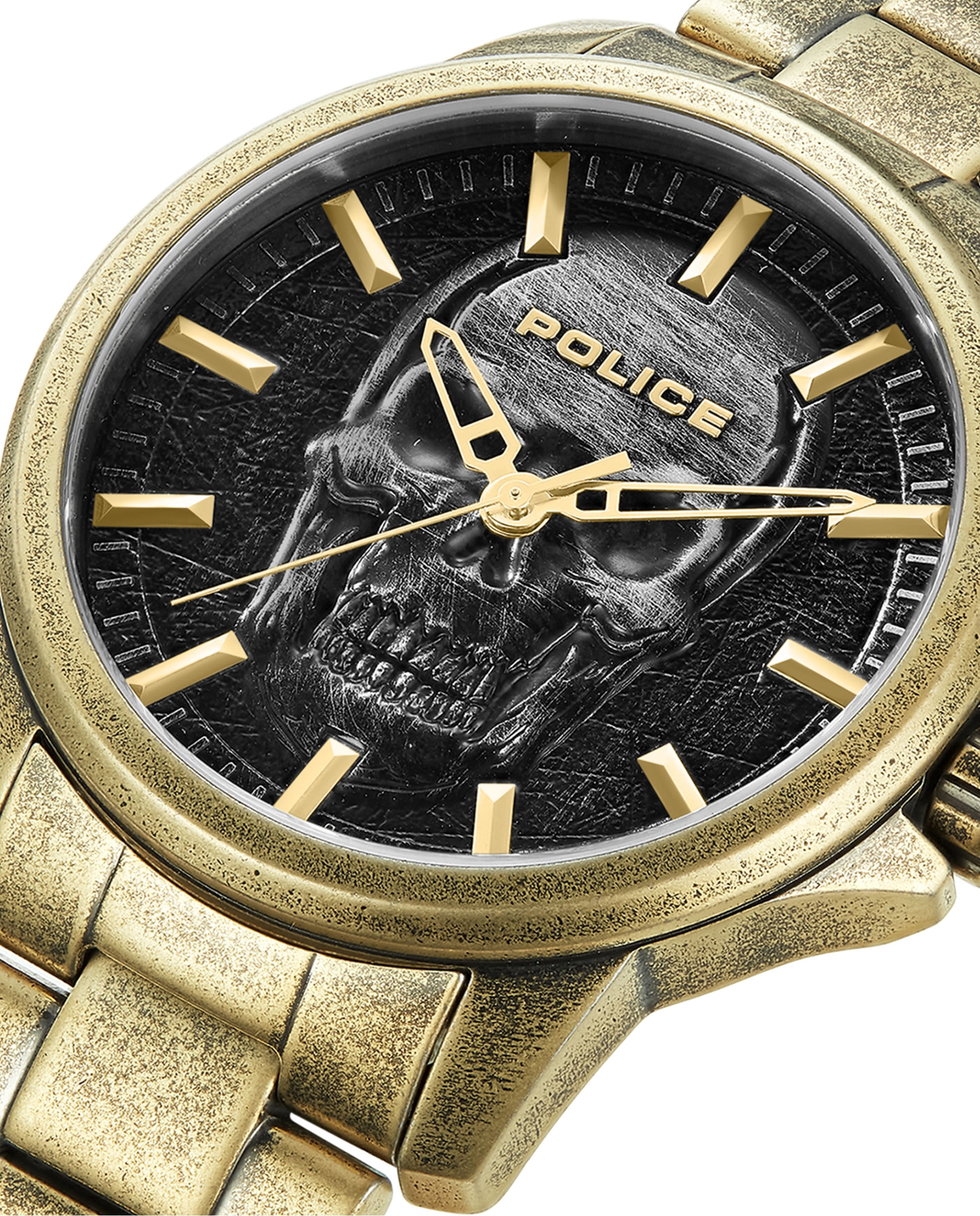 Reloj analógico de hombre mensor pewjg0024401 de acero y correa dorada - Oro Oro-4