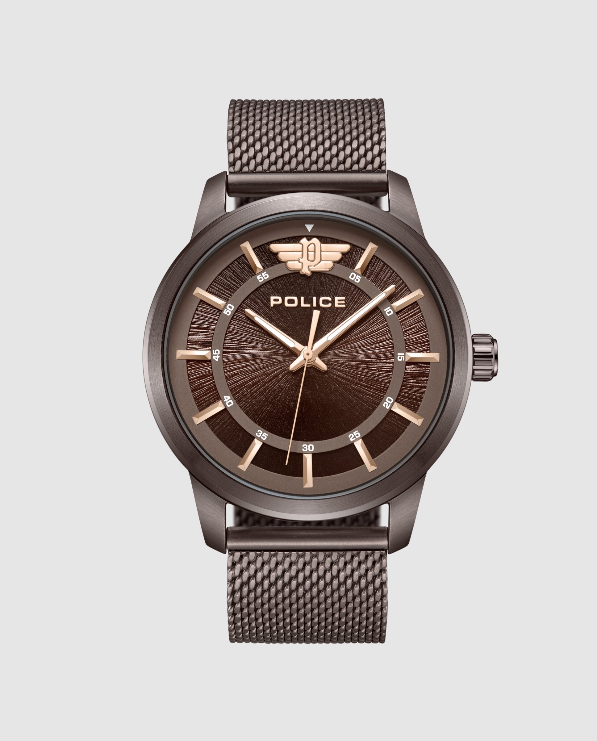 Imagen 0 de Reloj de hombre raho pewjg0021103 de acero y correa marrón Marrón