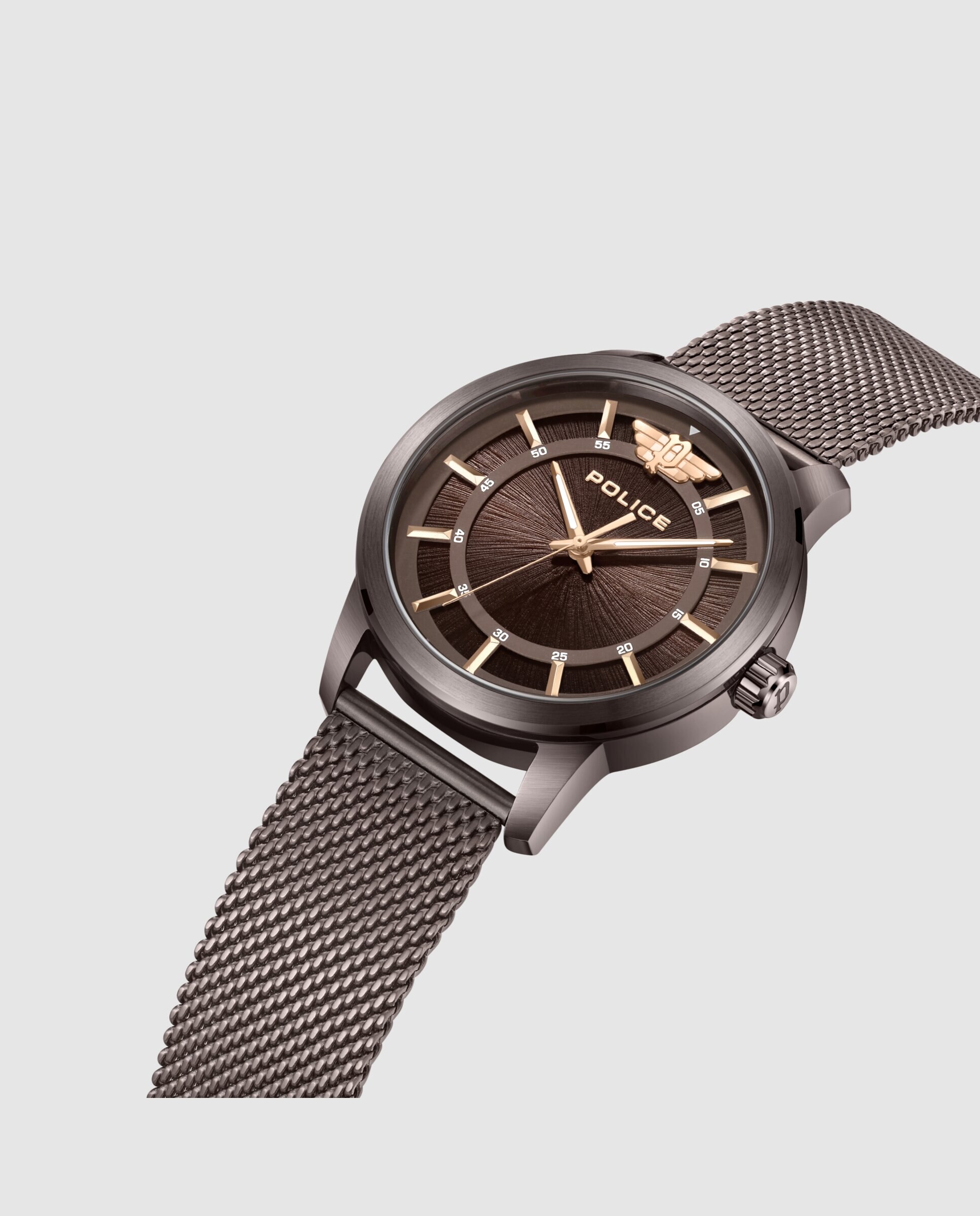 Reloj de hombre raho pewjg0021103 de acero y correa - Marrón Marrón-3