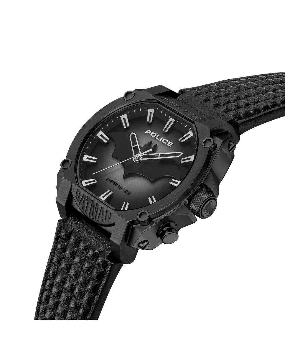 Reloj de hombre batman pewgd0022601 de piel sintética y correa negra - Negro Negro-2