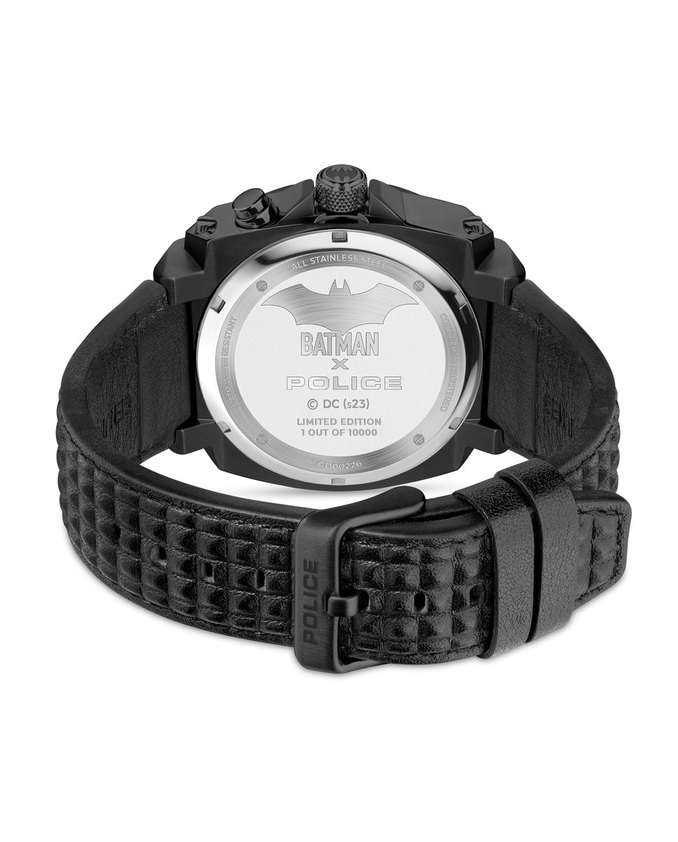 Reloj de hombre batman pewgd0022601 de piel sintética y correa negra - Negro Negro-3