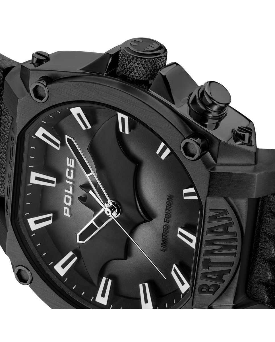 Reloj de hombre batman pewgd0022601 de piel sintética y correa negra - Negro Negro-5