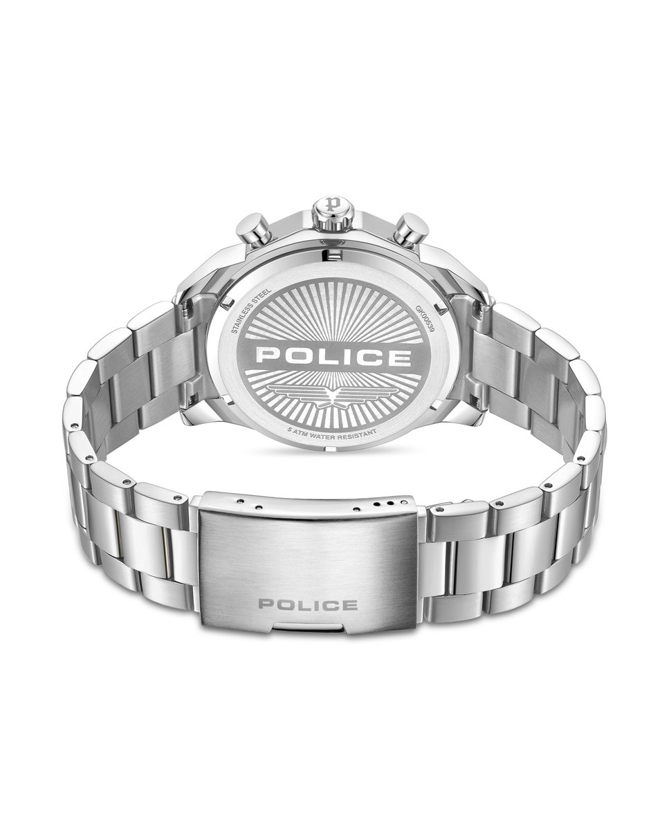 Reloj de hombre soul pewgk0053901 de acero y correa plateada - Police - Plata Plata-3