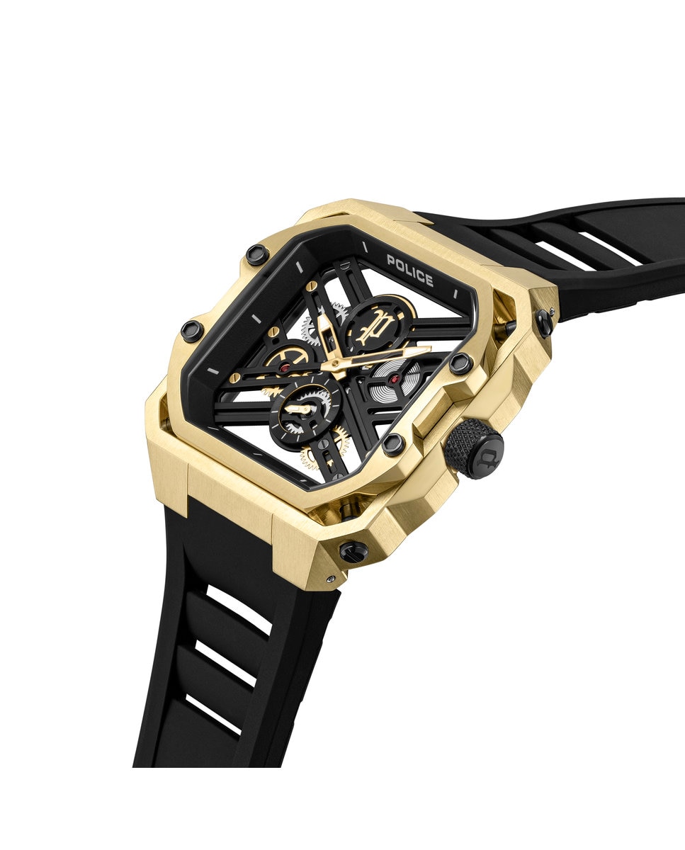 Reloj de hombre disruptor i pewgm0072003 de silicona y correa negra - Police - Negro Negro-2