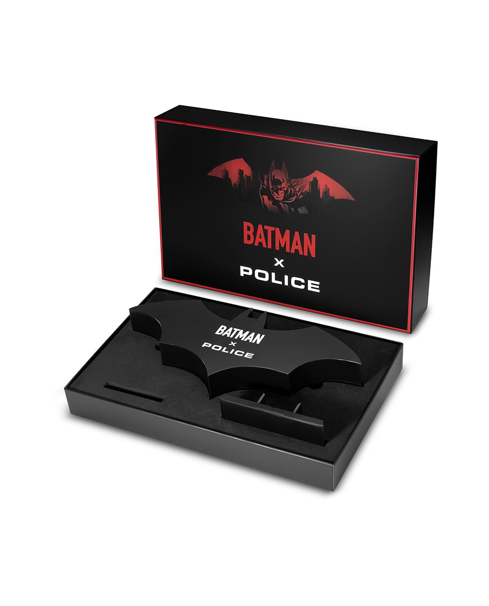 Reloj de hombre batman pewgn0075401 de silicona y correa negra - Police - Negro Negro-6