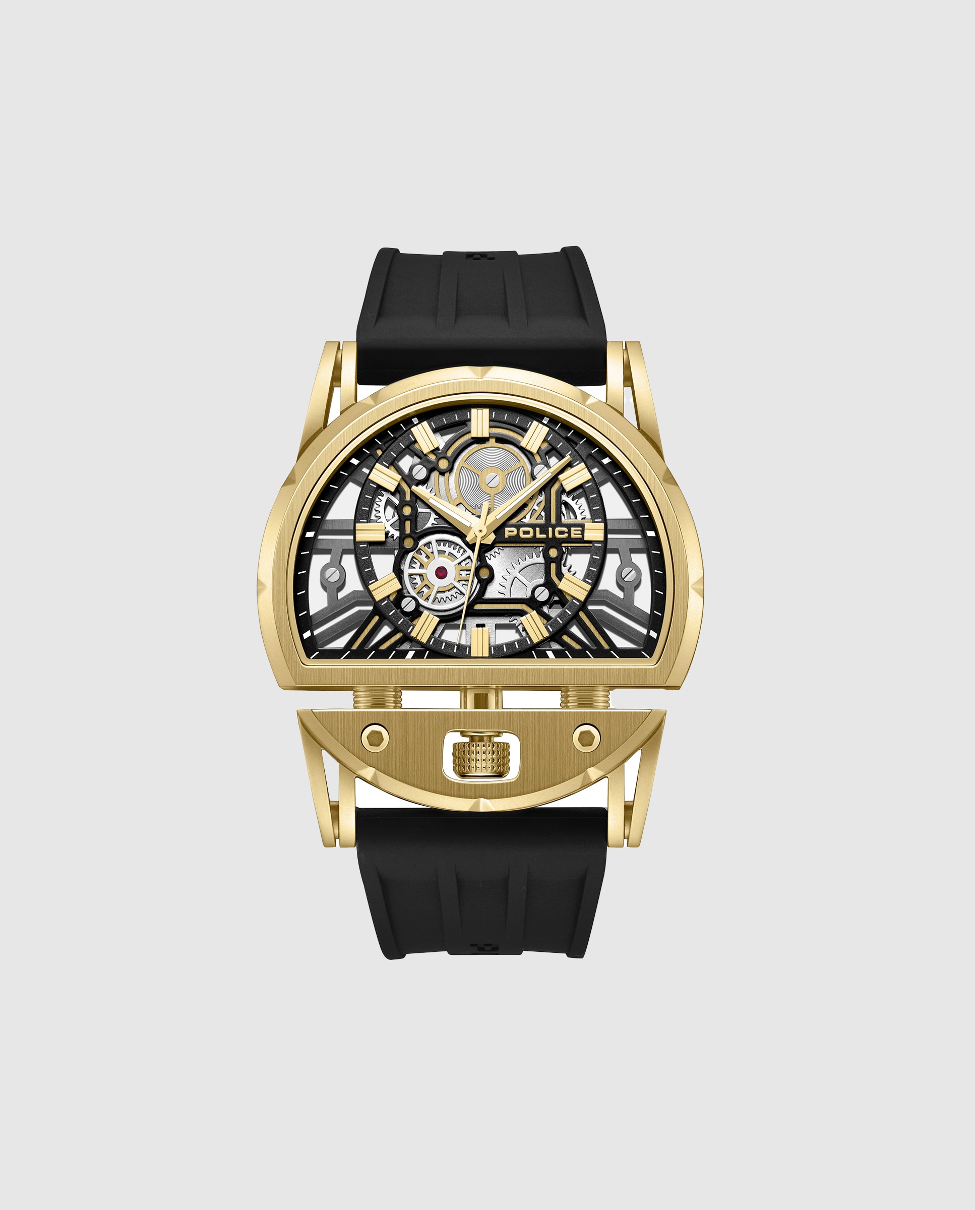Imagen 0 de Reloj de hombre daintreee 2.0 pewgm0081508 de piel y correa negra Negro