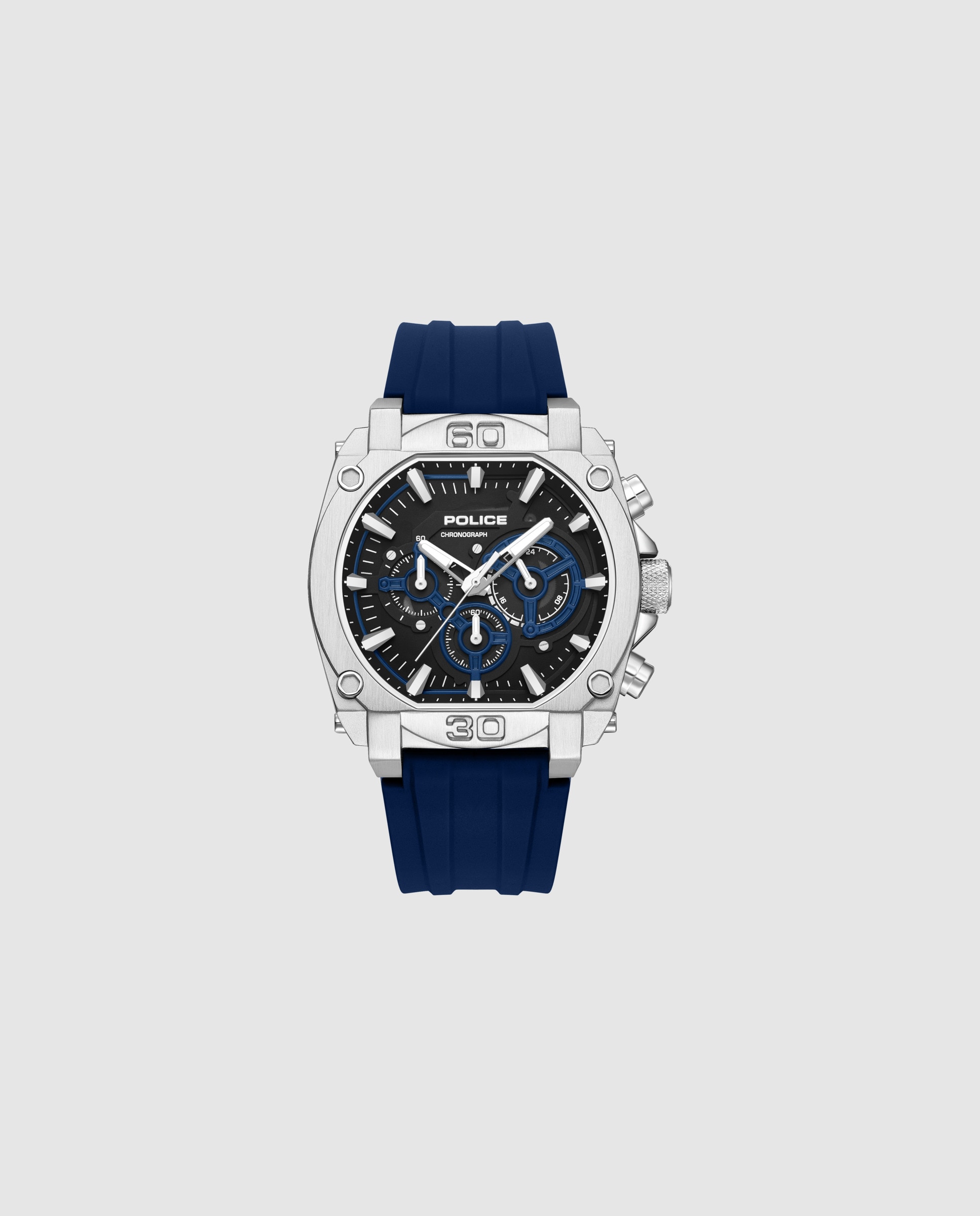 Imagen 0 de Reloj analógico de hombre norwood pewgo0092904 de silicona y correa azul Azul