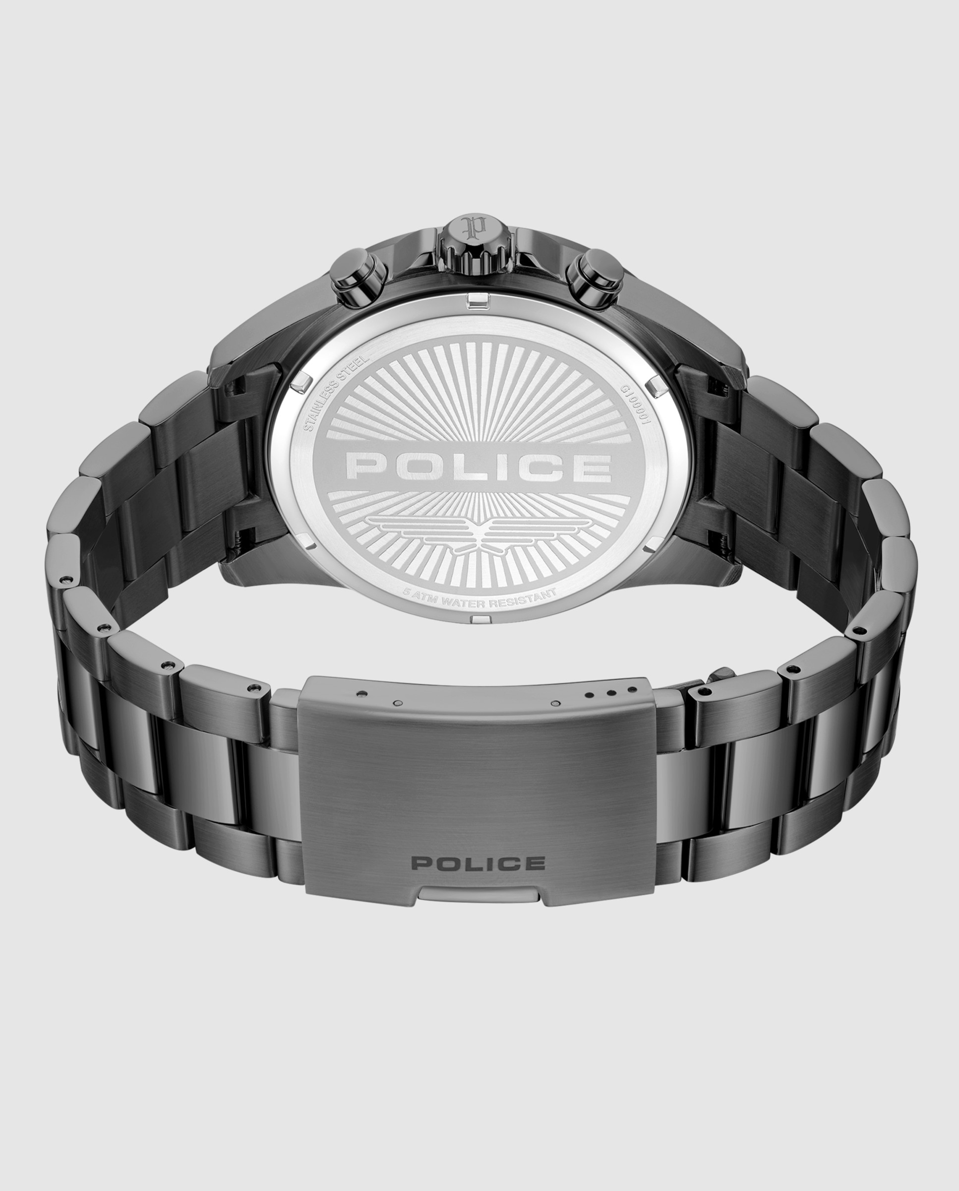 Imagen 2 de Reloj de hombre cipher pewgi0000103 de acero - Police - Gris Gris