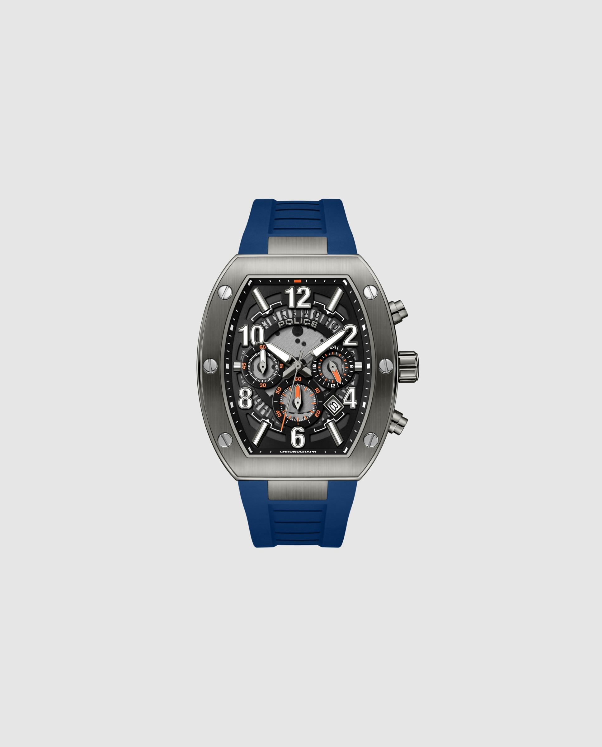 Imagen 1 de Reloj de hombre meidan pewgo0000501 de silicona Azul