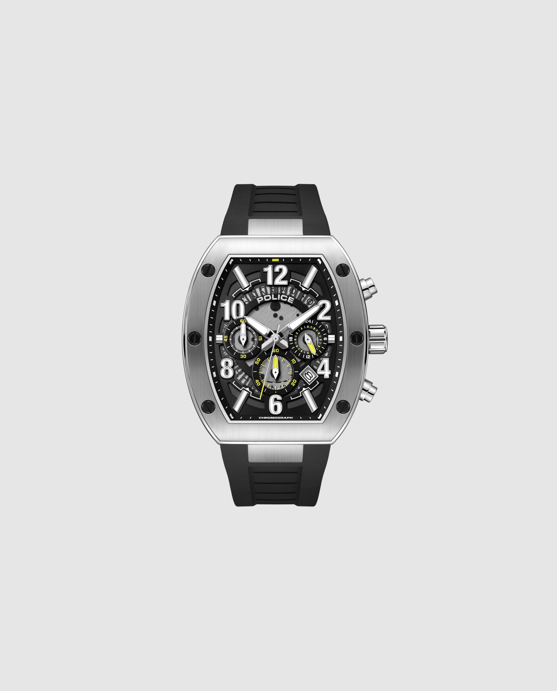 Imagen 1 de Reloj de hombre meidan pewgo0000502 de silicona Negro