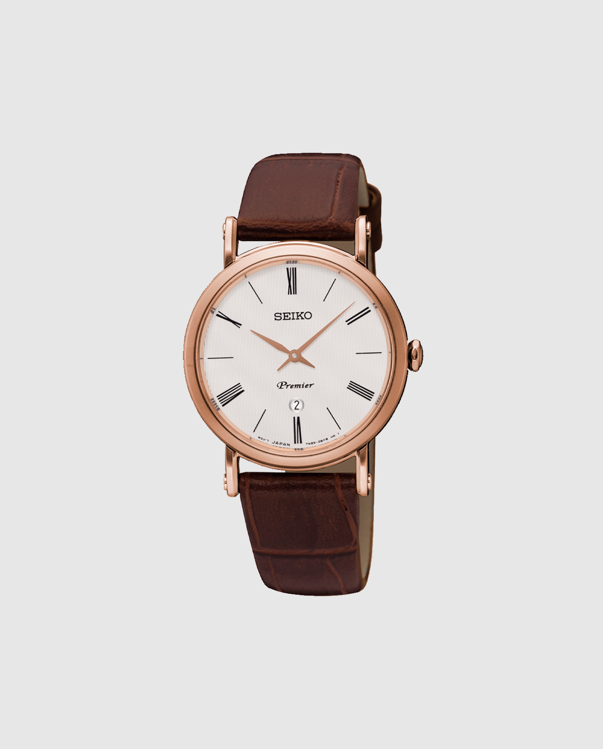 Reloj de mujer premier sxb436p1 de piel y correa marrón