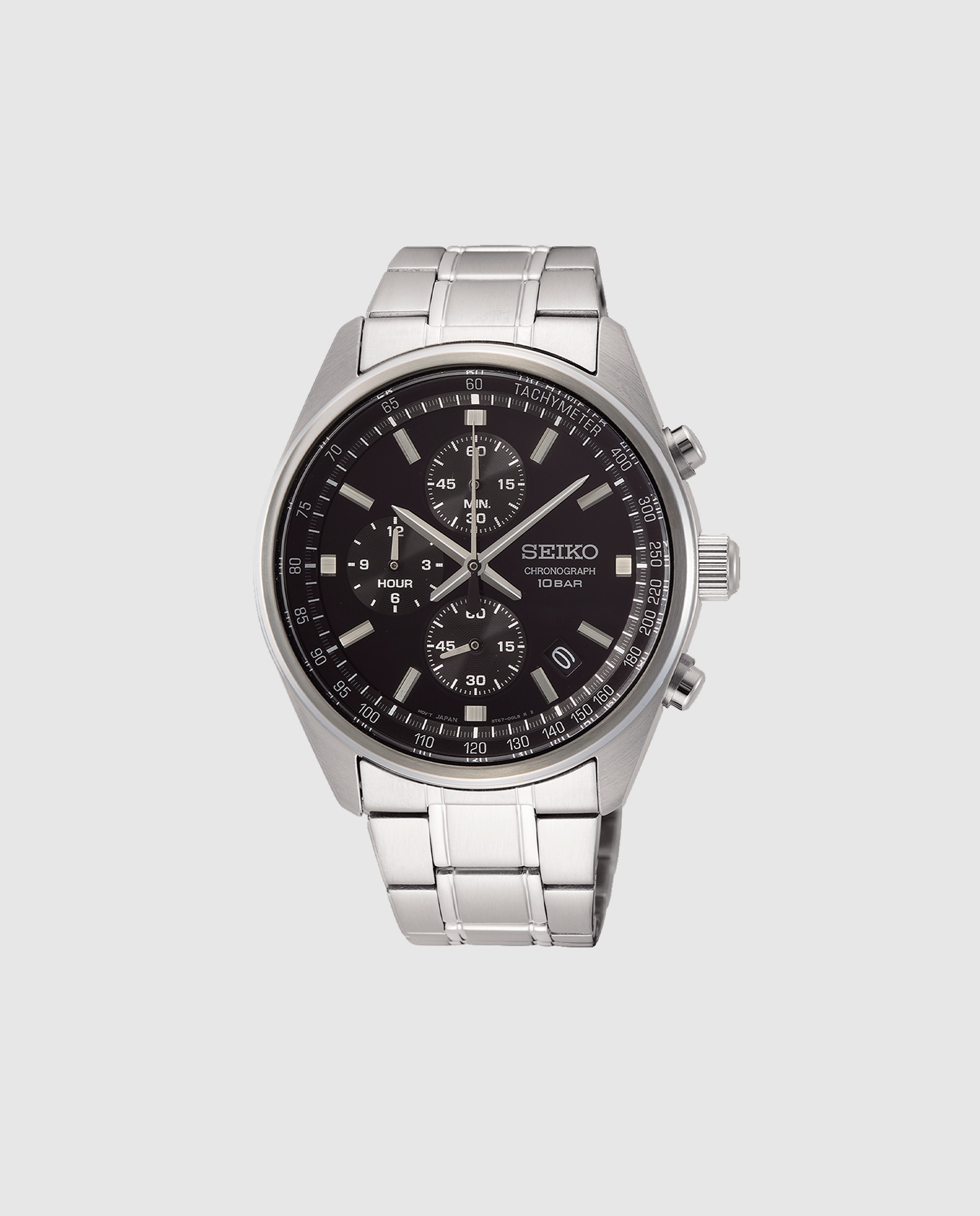 Imagen 0 de Reloj de hombre neo sports ssb379p1 de acero y correa plateada Plata
