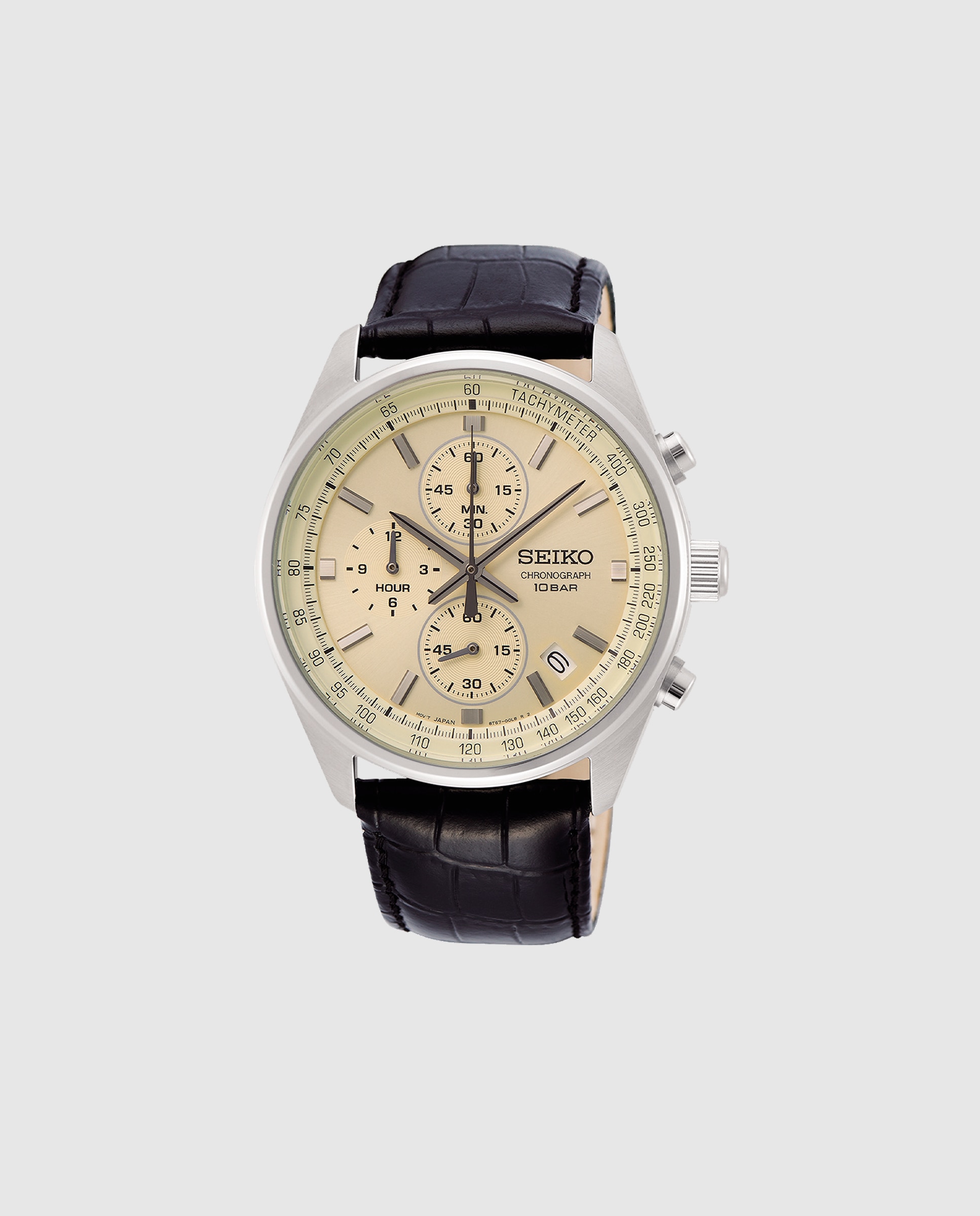 Imagen 0 de Reloj de hombre neo sports ssb383p1 de piel y correa marrón oscuro Marrón