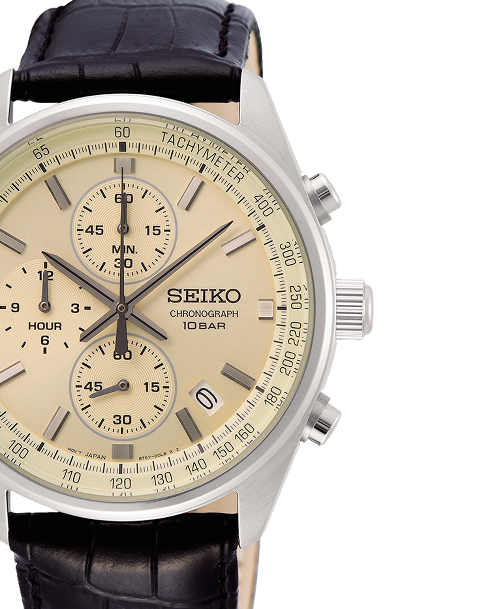Reloj de hombre neo sports ssb383p1 de piel y correa oscuro - Seiko - Marrón Marrón-2