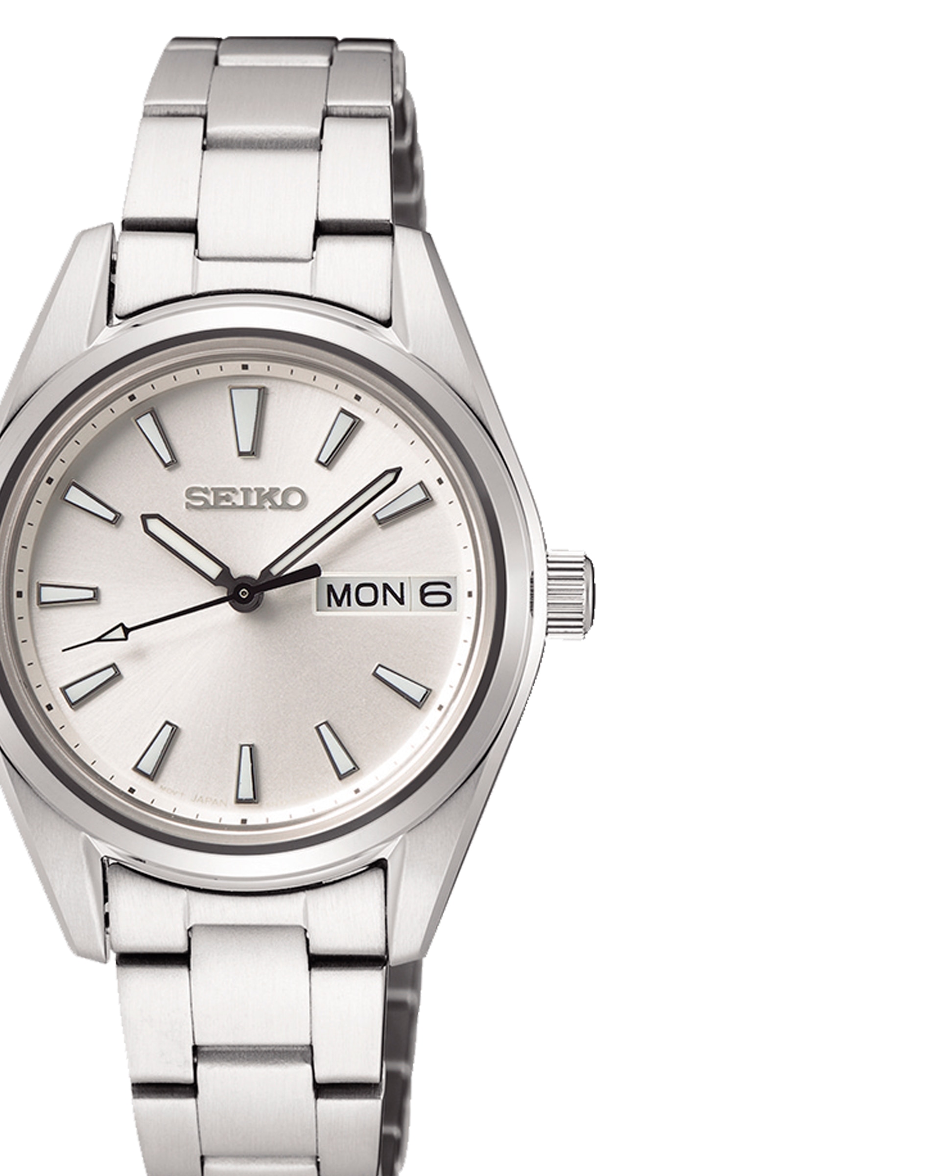 Reloj de mujer neo classic sur349p1 de acero y correa plateada - Seiko - Plata Plata-2