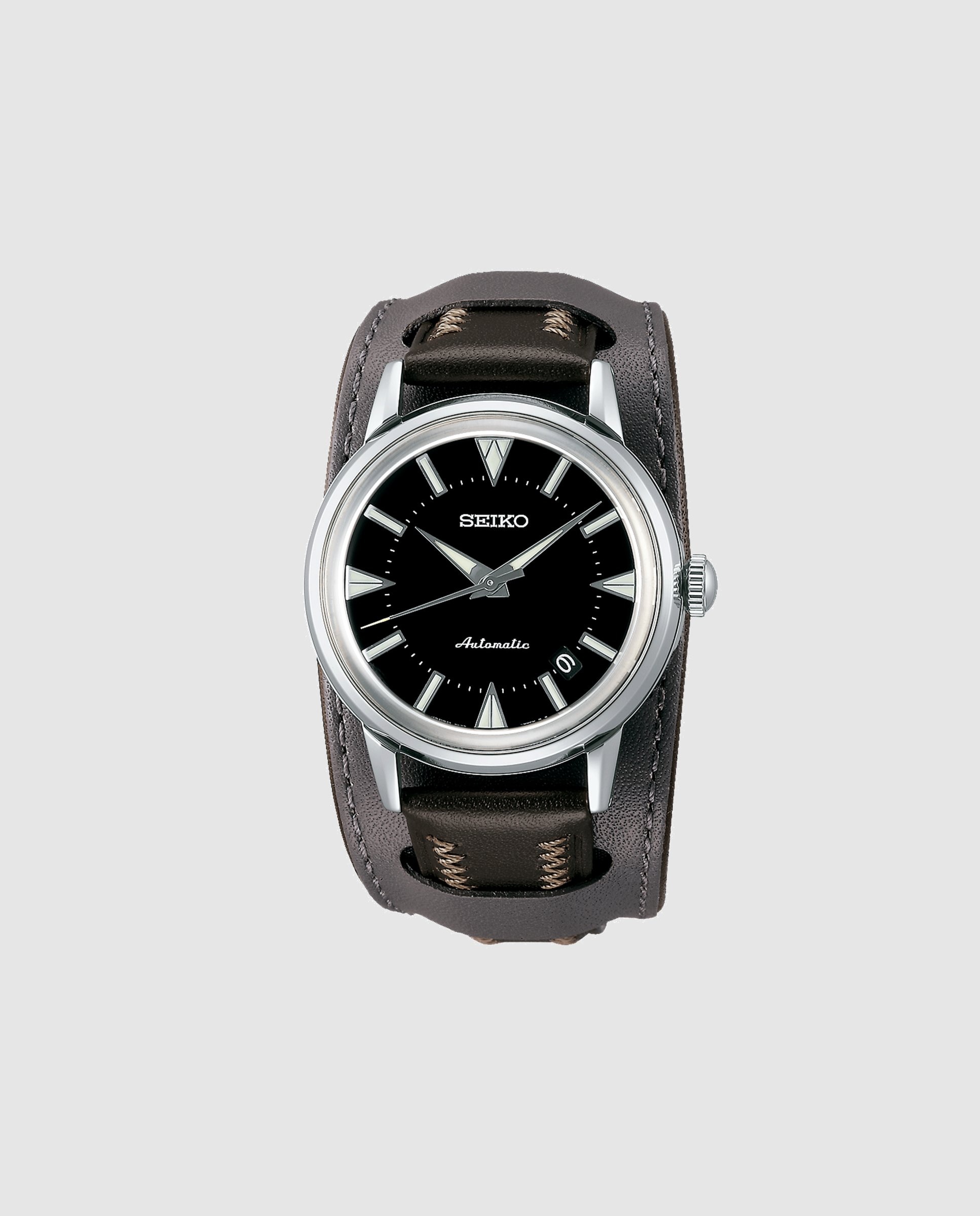 Imagen 1 de Reloj de hombre prospex sje085j1 de piel y correa marrón Marrón