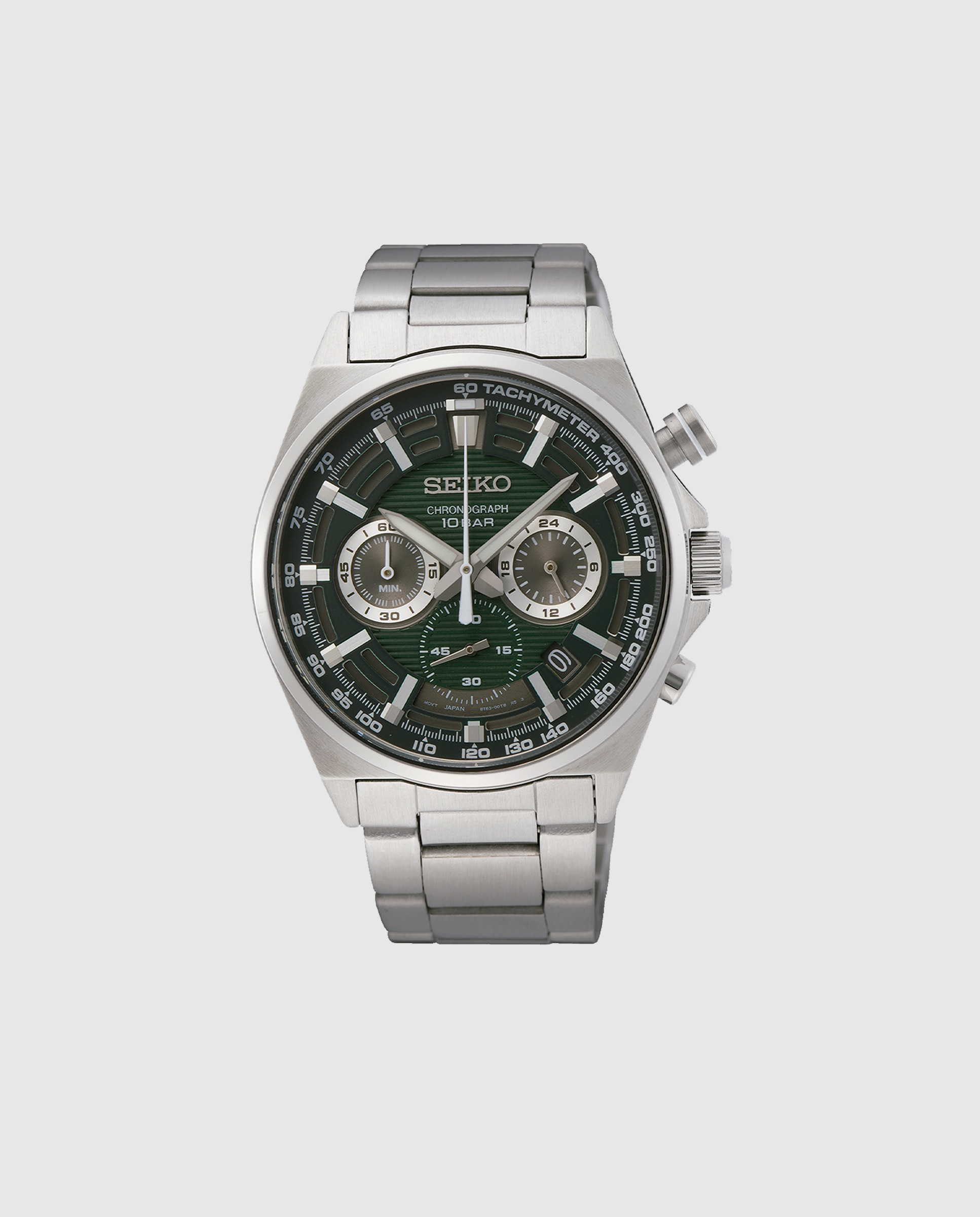 Imagen 0 de Reloj de hombre neo sports ssb405p1 de acero y correa plateada Plata