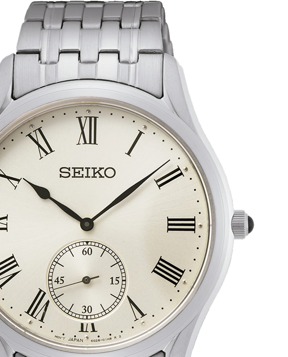 Reloj de hombre Neo classic SRK047P1 de acero y correa plateada