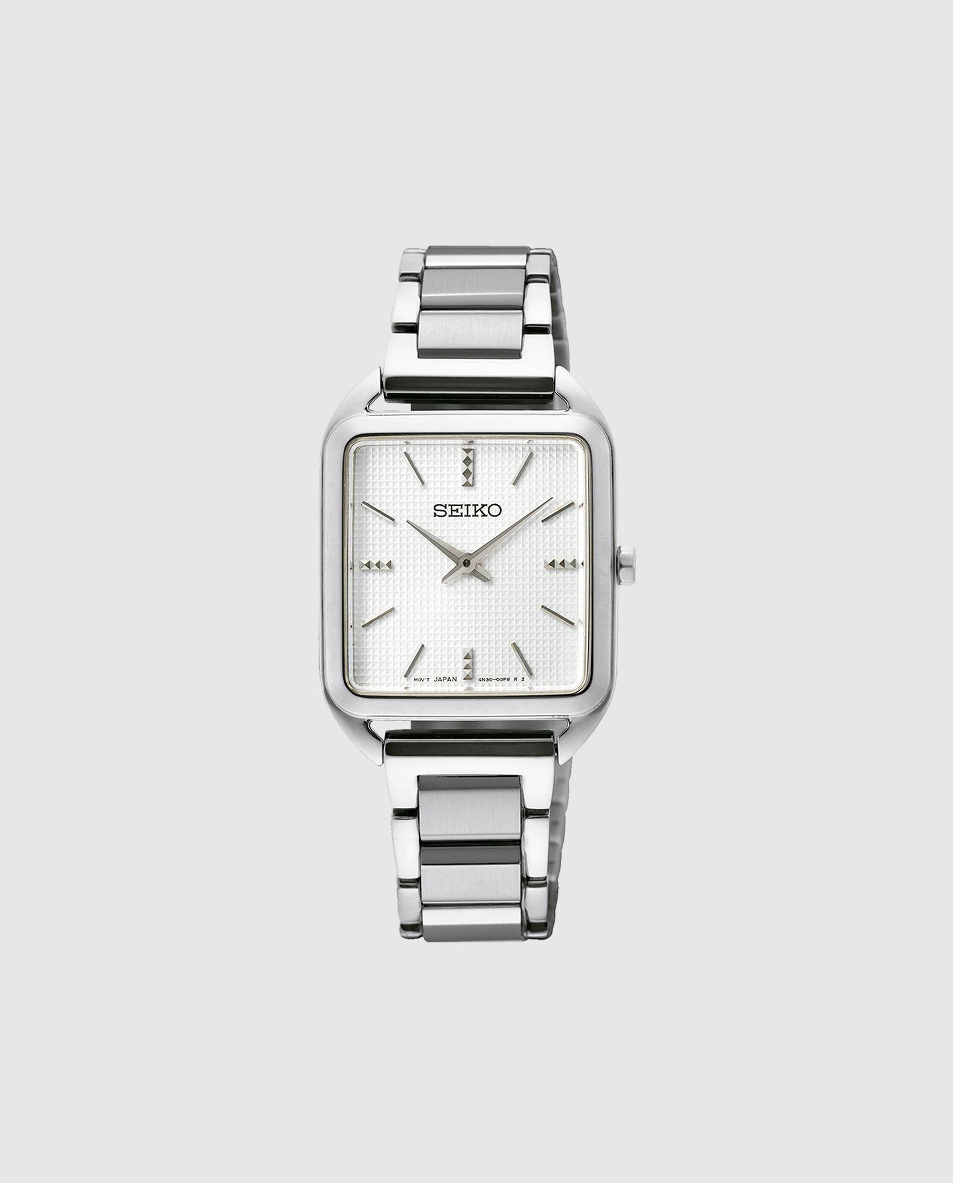 Imagen 0 de Reloj de mujer ladies swr073p1 de acero y correa plateada Plata