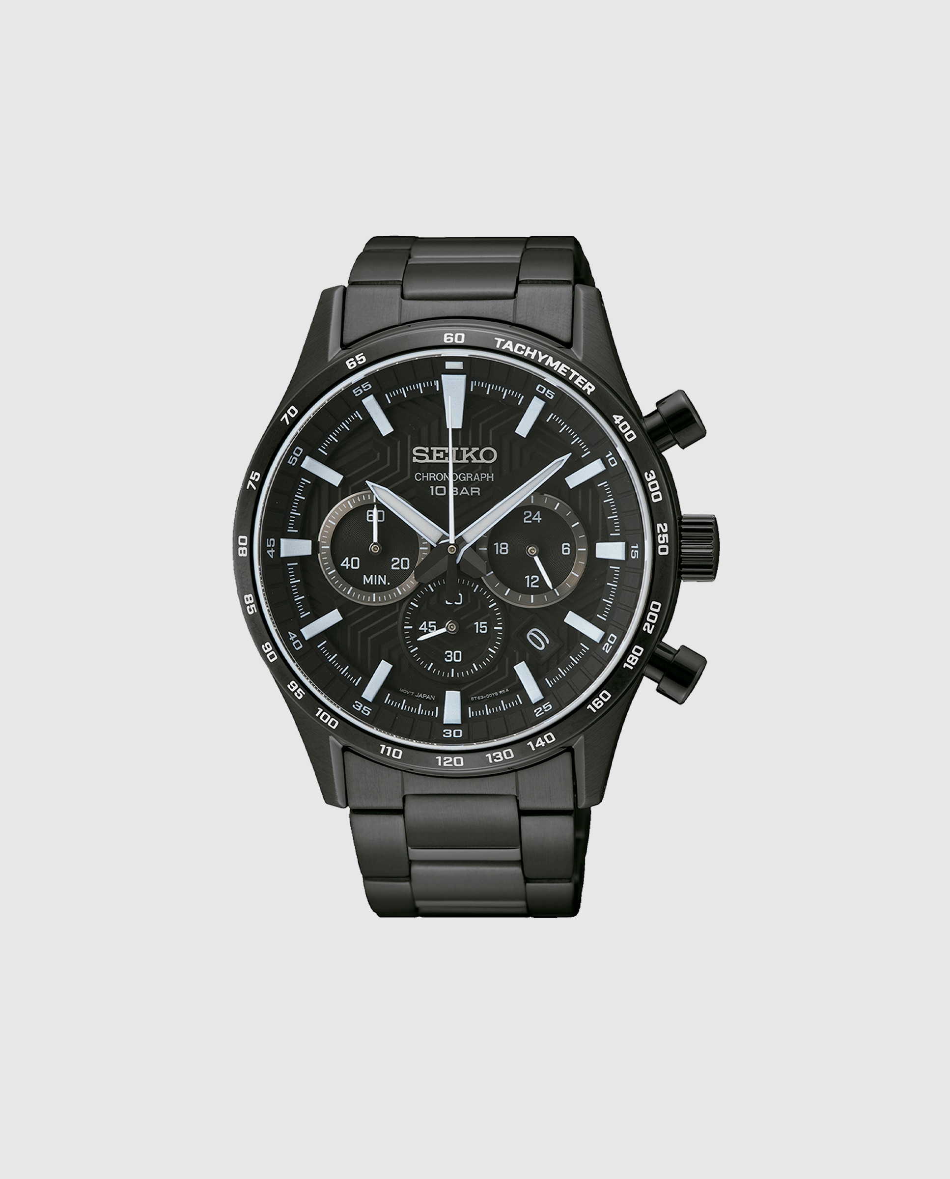Imagen 0 de Reloj de hombre neo sports ssb415p1 de acero y correa negra Negro