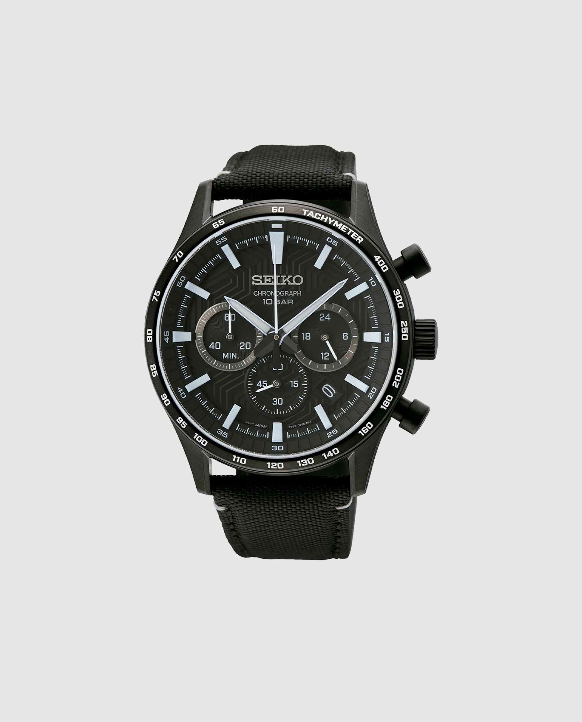 Imagen 0 de Reloj de hombre neo sports ssb417p1 de nylon y correa negra Negro