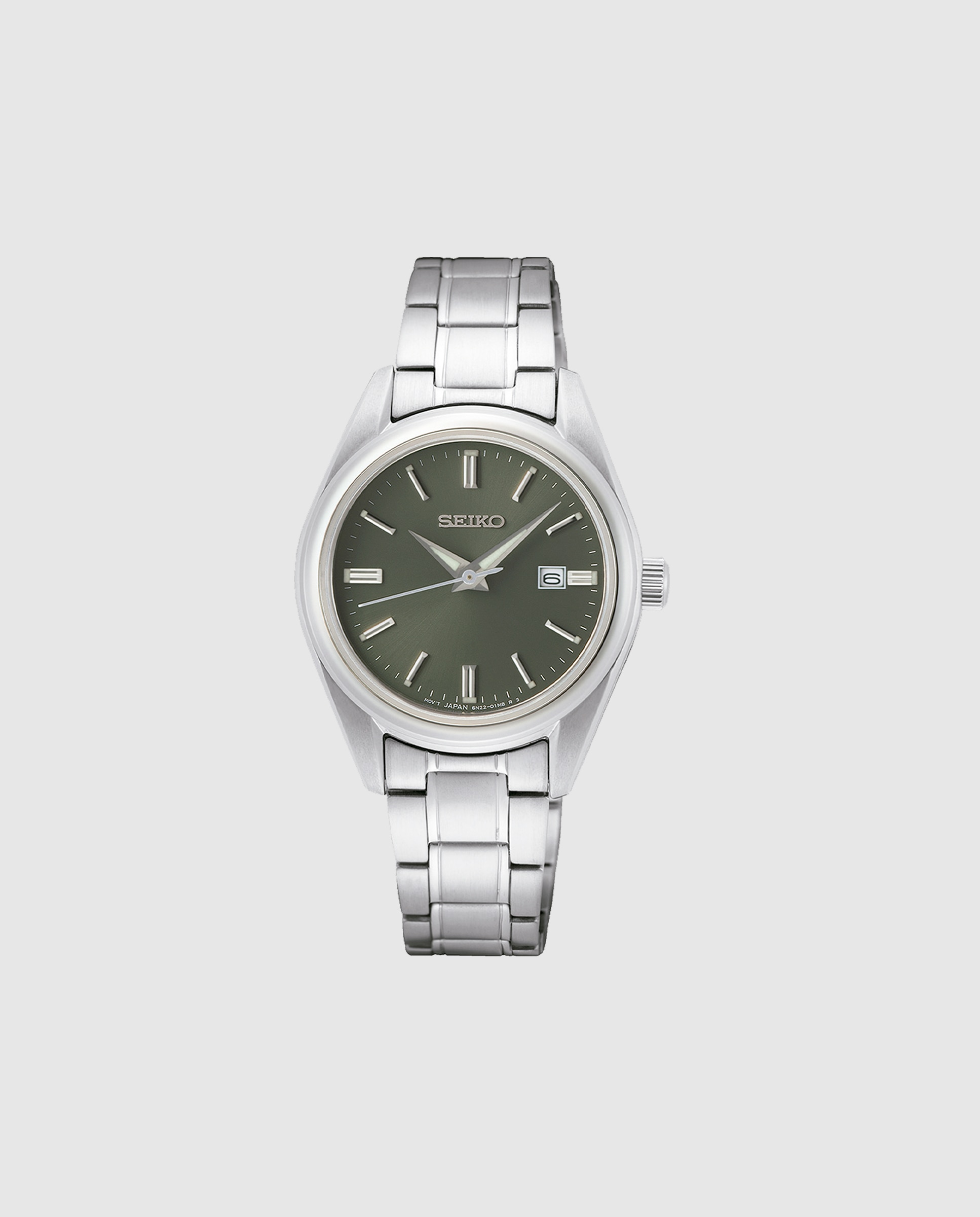 Imagen 0 de Reloj de mujer neo classic sur533p1 de acero y correa plateada Plata