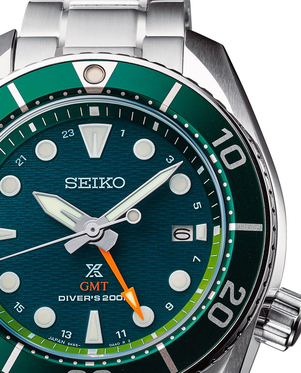 Reloj de hombre Prospex SFK003J1 de acero y correa plateada Plata-2