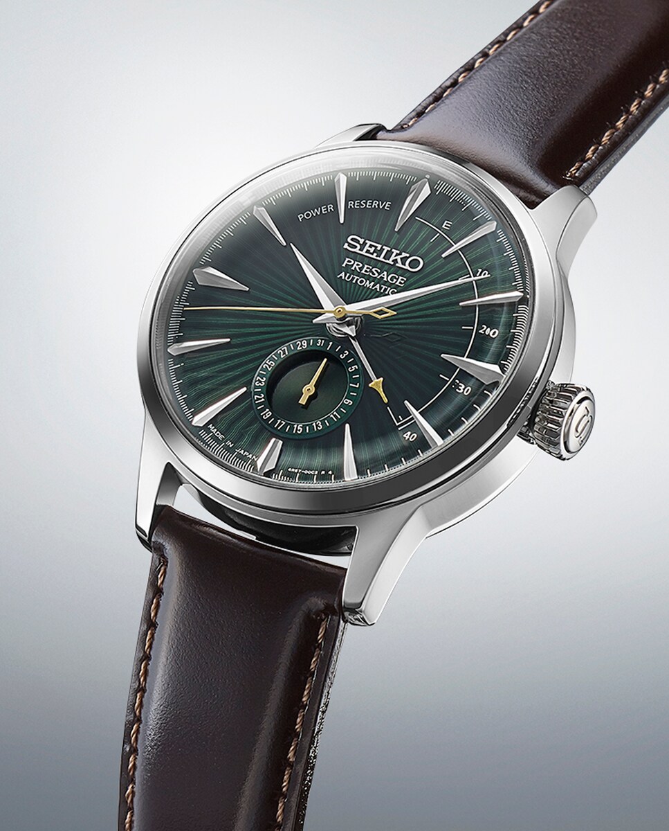 Reloj de hombre Presage SSA459J1 automático de piel y correa