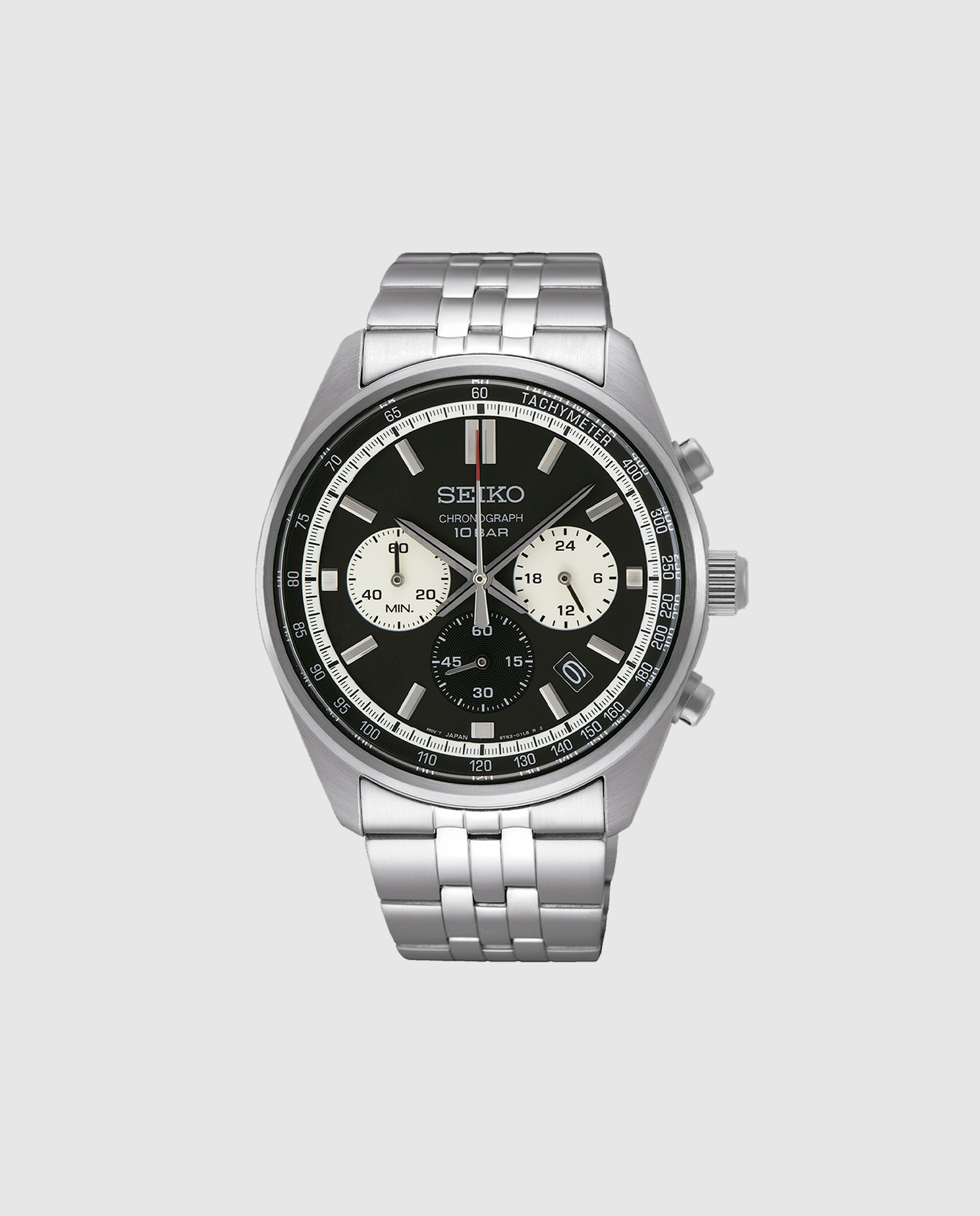Imagen 0 de Reloj de hombre neo sports ssb429p1 de acero y correa plateada Plata