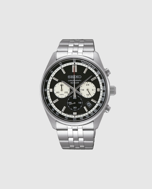 Imagen 0 de Reloj de hombre Neo sports SSB429P1 de acero y correa plateada