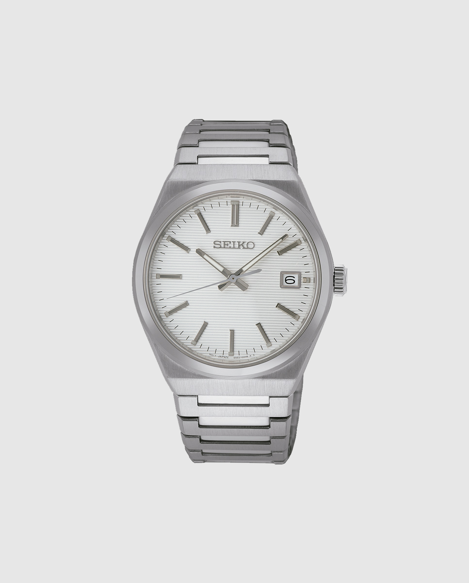 Imagen 0 de Reloj de hombre neo classic sur553p1 de acero y correa plateada Plata