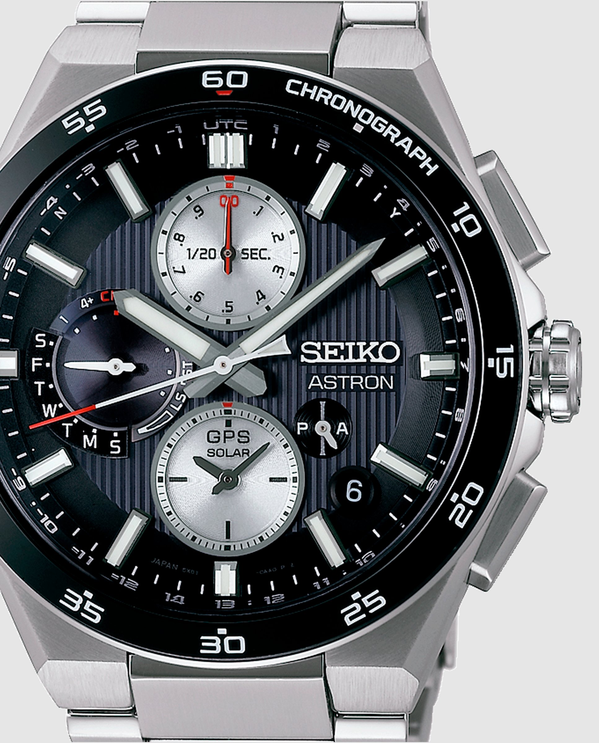 Reloj de hombre astron ssh151j1 de titanio y correa plateada - Seiko - Plata Plata-2