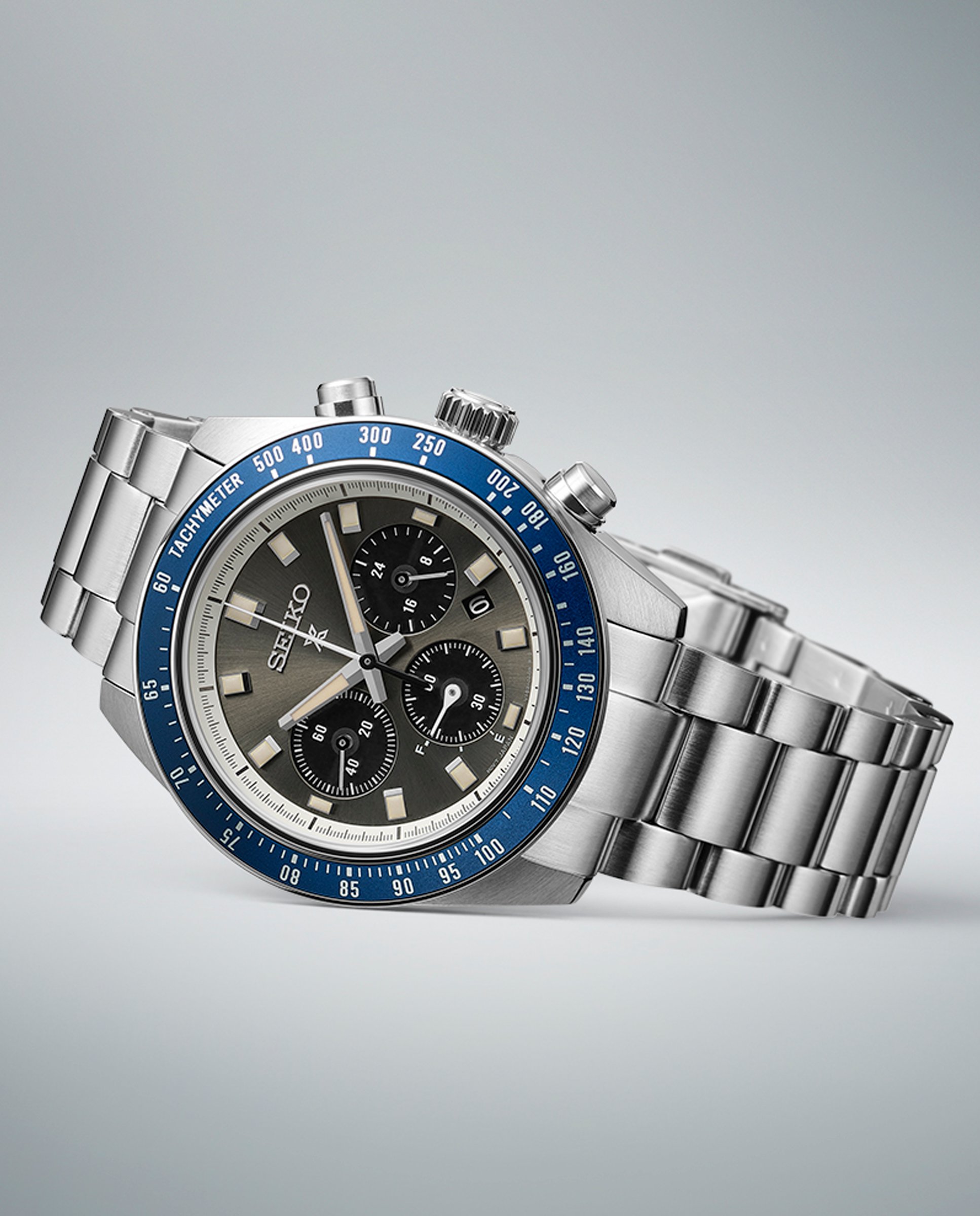 Imagen 5 de Reloj de hombre prospex ssc939p1 de acero y correa plateada - Plata Plata