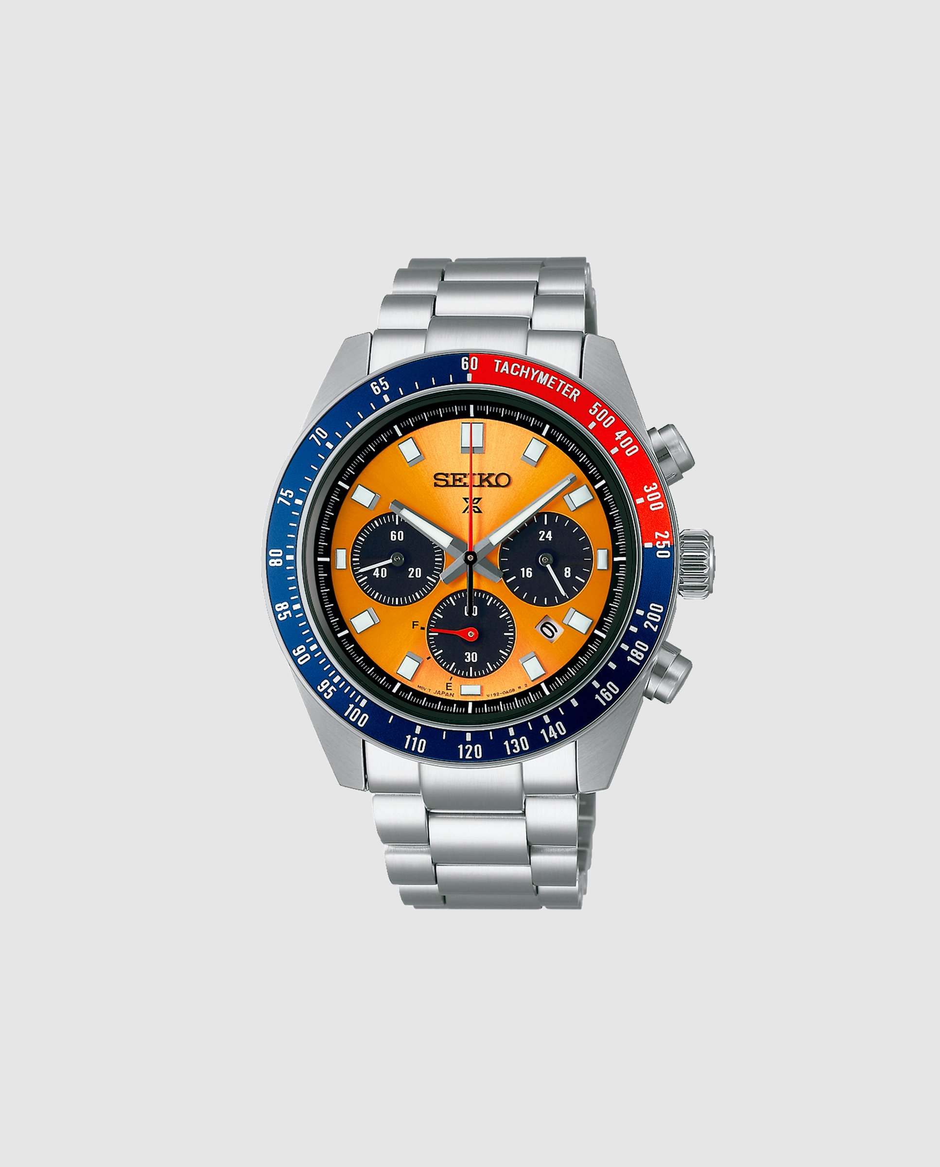 Imagen 0 de Reloj de hombre prospex ssc947p1 de acero y correa plateada Plata