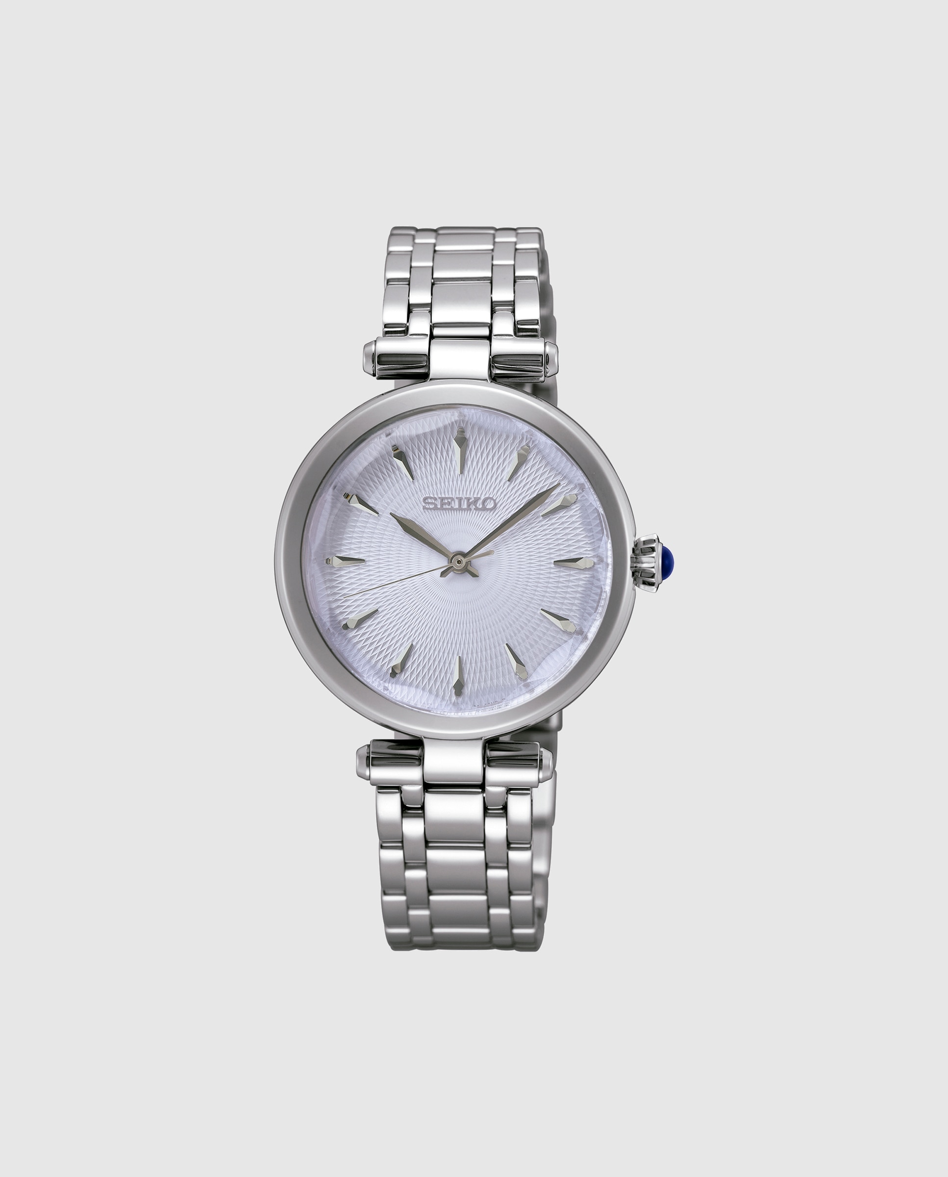 Imagen 0 de Reloj de mujer ladies srz553p1 de acero y correa plateada Plata