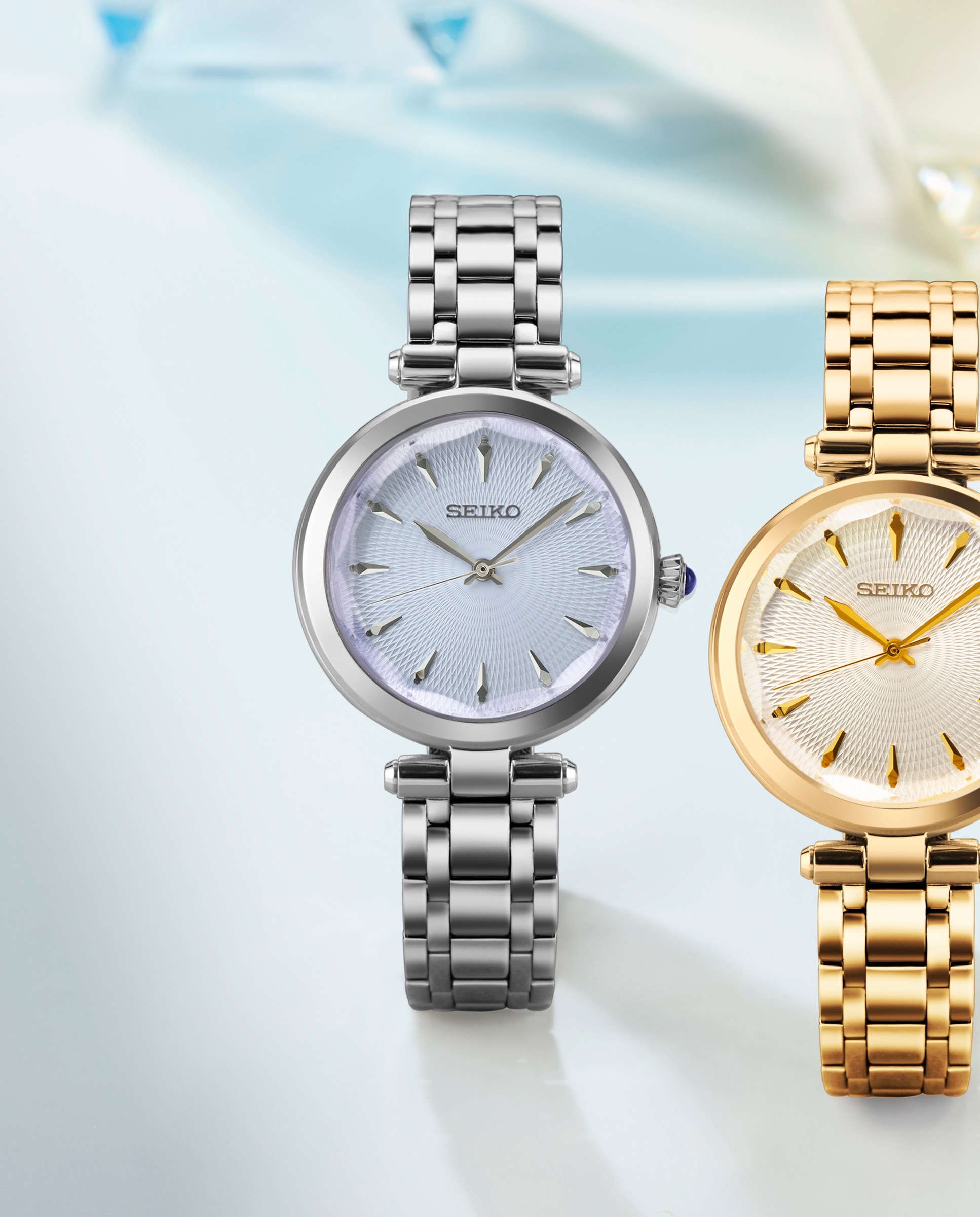 Reloj de mujer ladies srz553p1 de acero y correa plateada - Seiko - Plata Plata-3