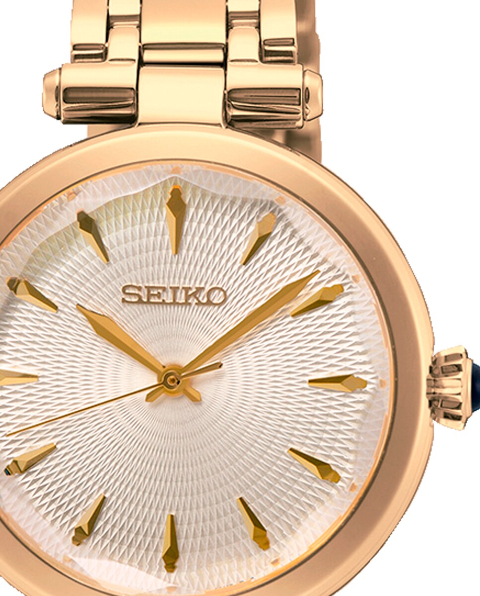 Reloj de mujer Ladies SRZ554P1 de acero y correa dorada Oro-2