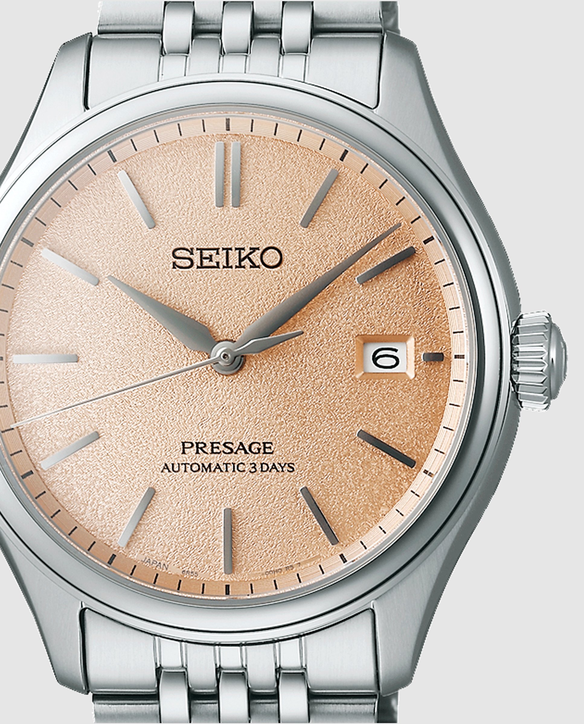 Imagen 2 de Reloj de hombre presage spb467j1 automático de acero y correa plateada - Seiko - Plata Plata