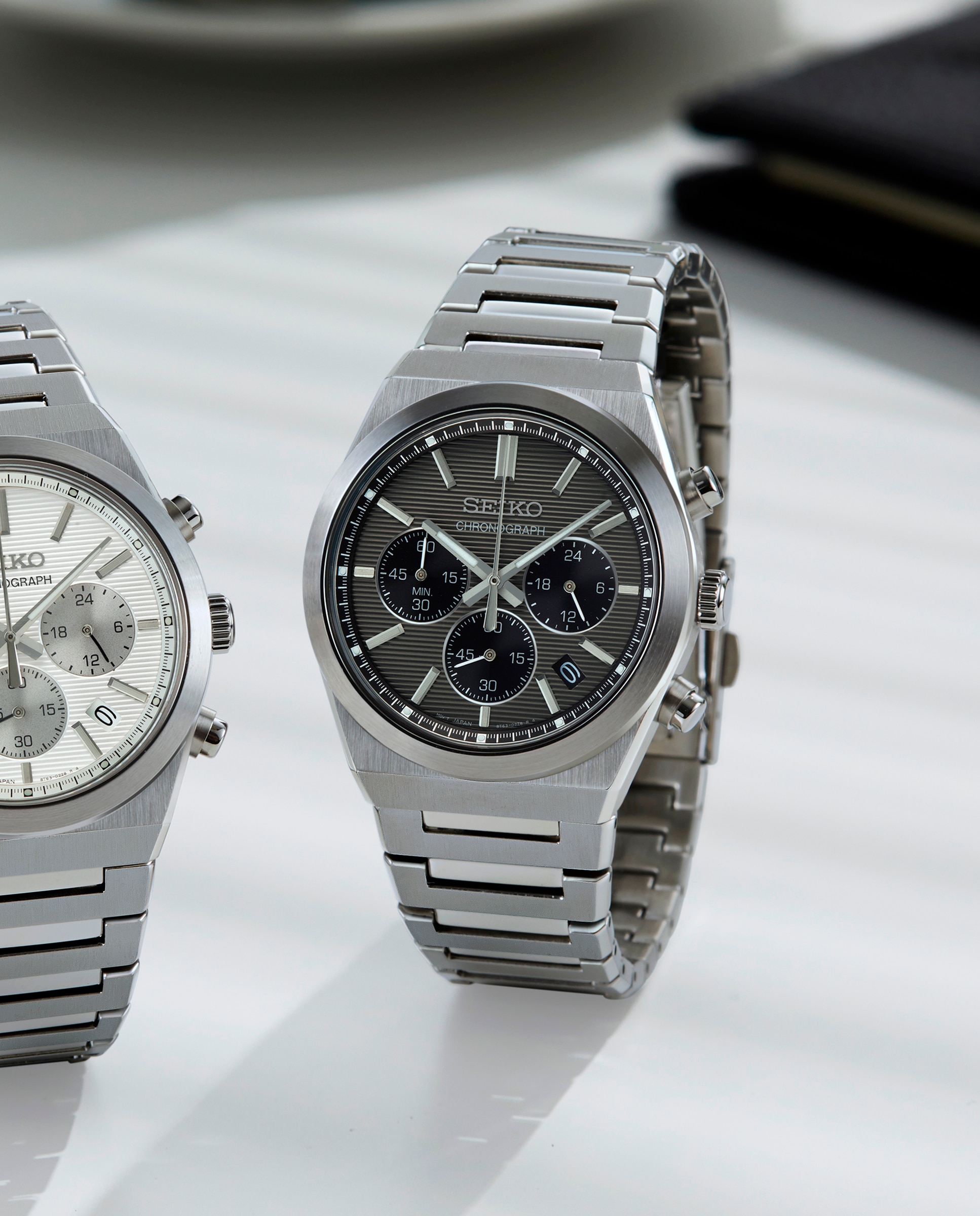 Reloj de hombre neo classic ssb455p1 de acero y correa plateada - Seiko - Plata Plata-3