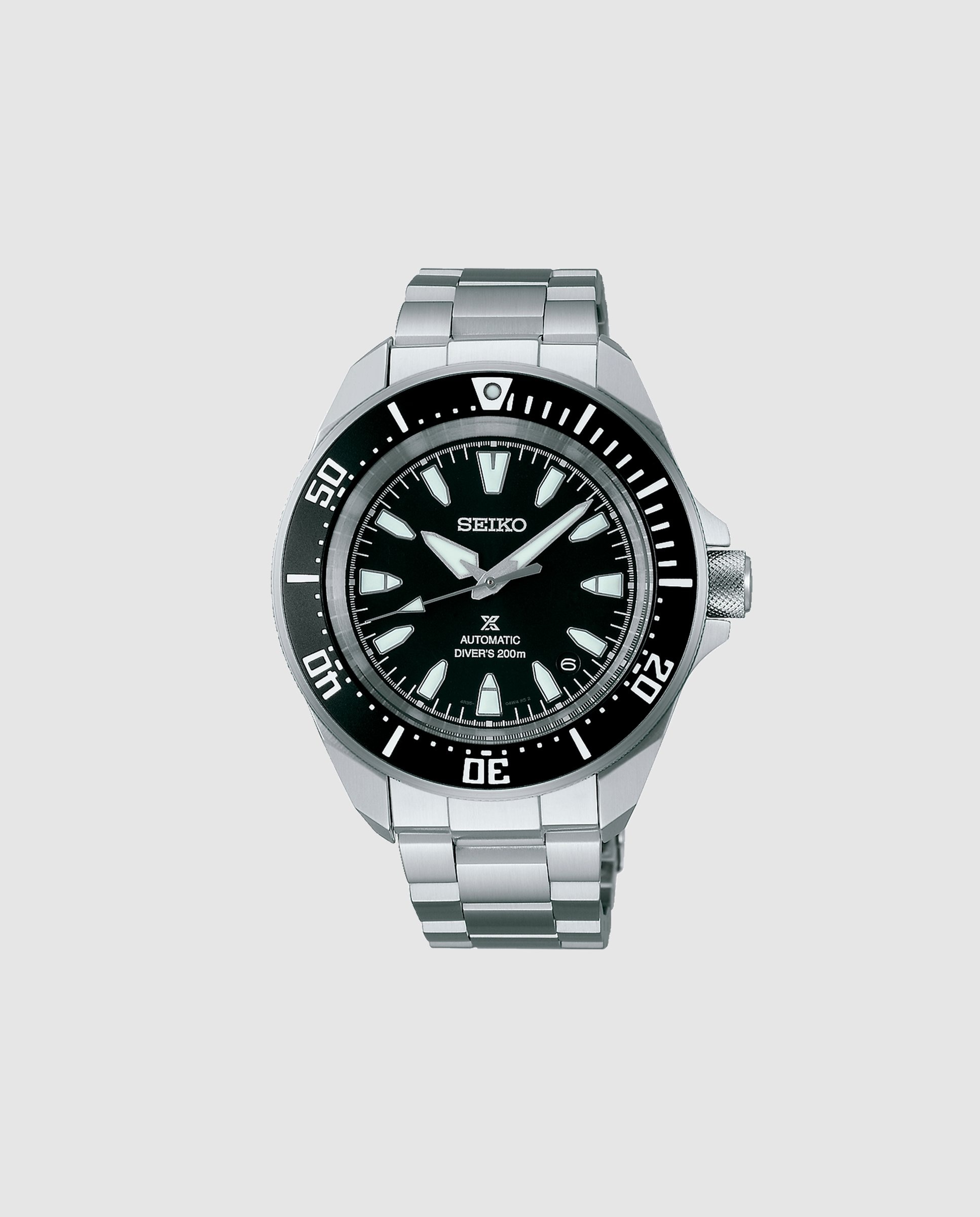 Imagen 0 de Reloj de hombre prospex srpl13k1 automático de acero y correa plateada Plata