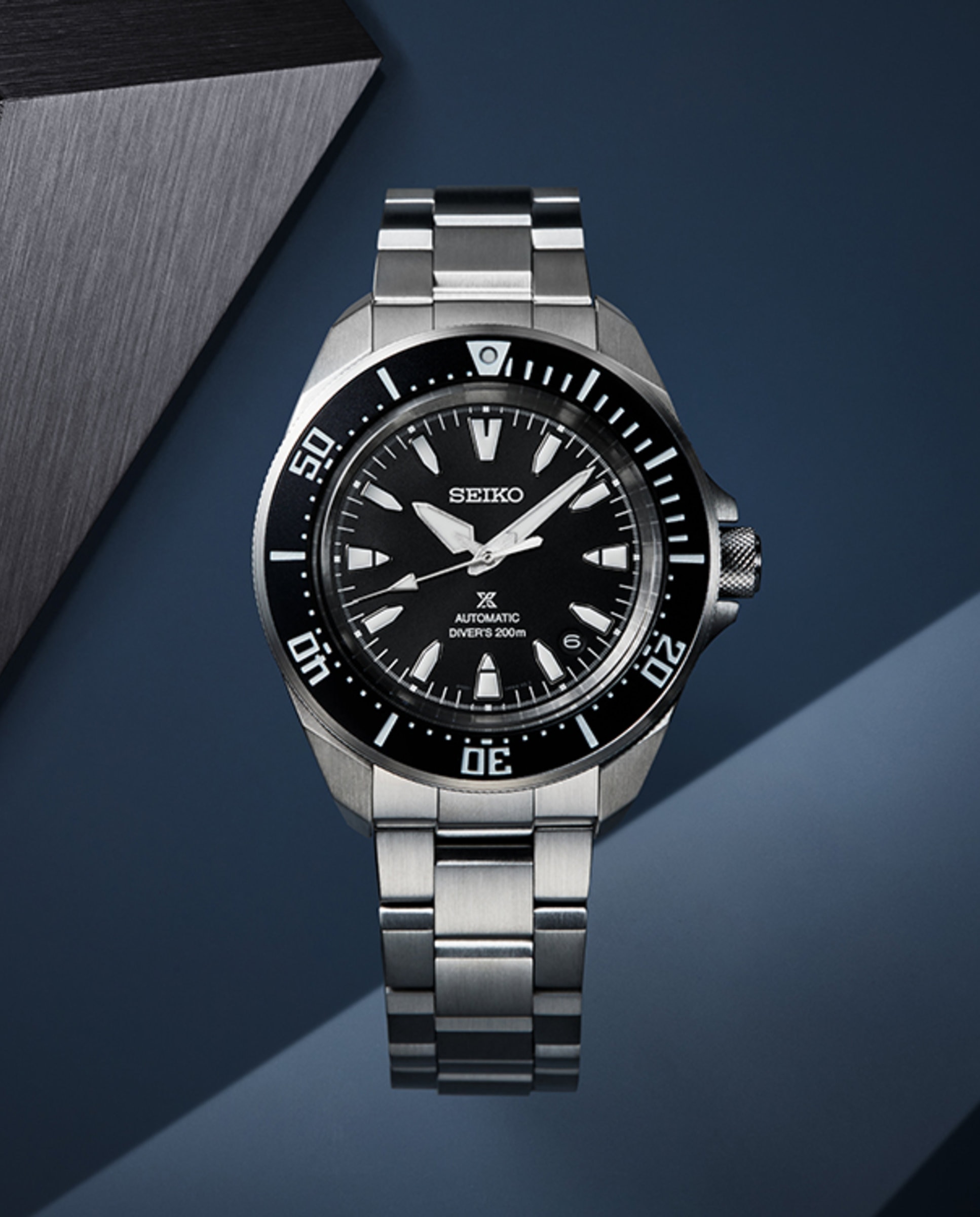 Reloj de hombre prospex srpl13k1 automático de acero y correa plateada - Seiko - Plata Plata-5