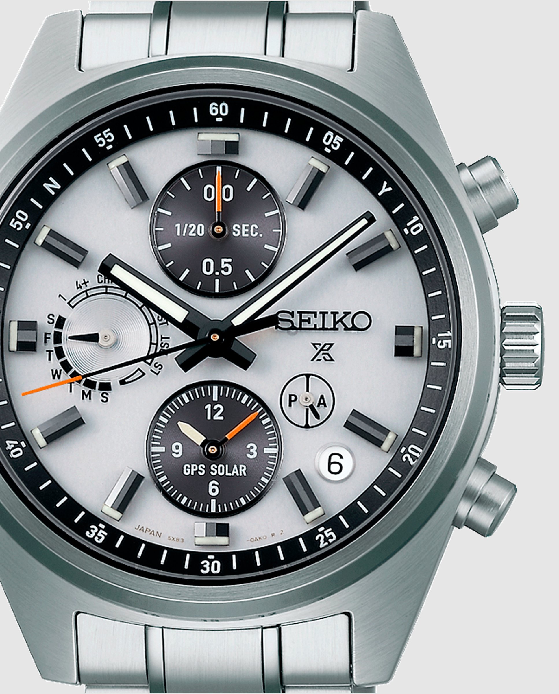 Reloj de hombre prospex ssh165j1 de acero y correa plateada - Seiko - Plata Plata-2