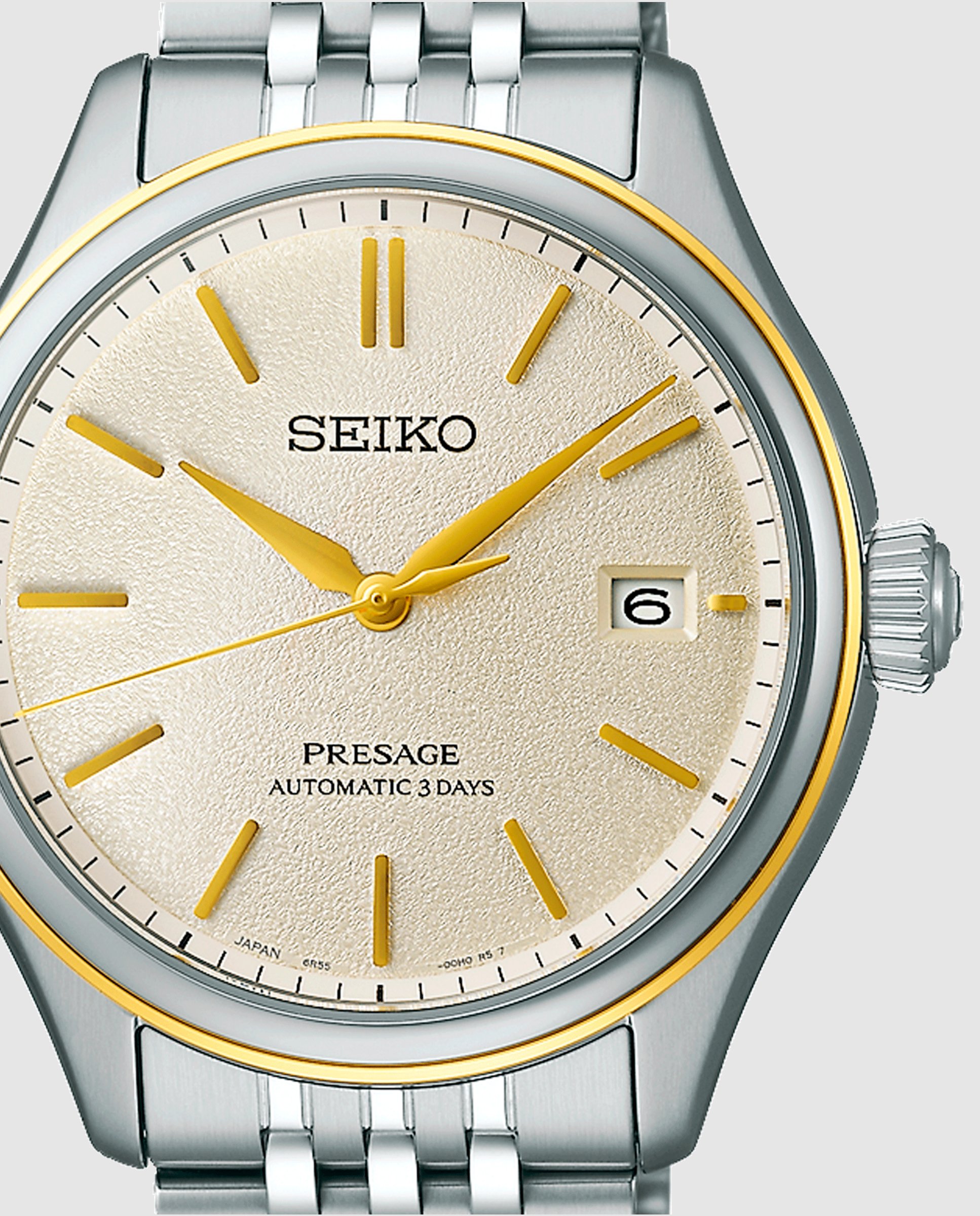 Reloj de hombre presage spb478j1 automático de acero y correa plateada - Seiko - Plata Plata-2
